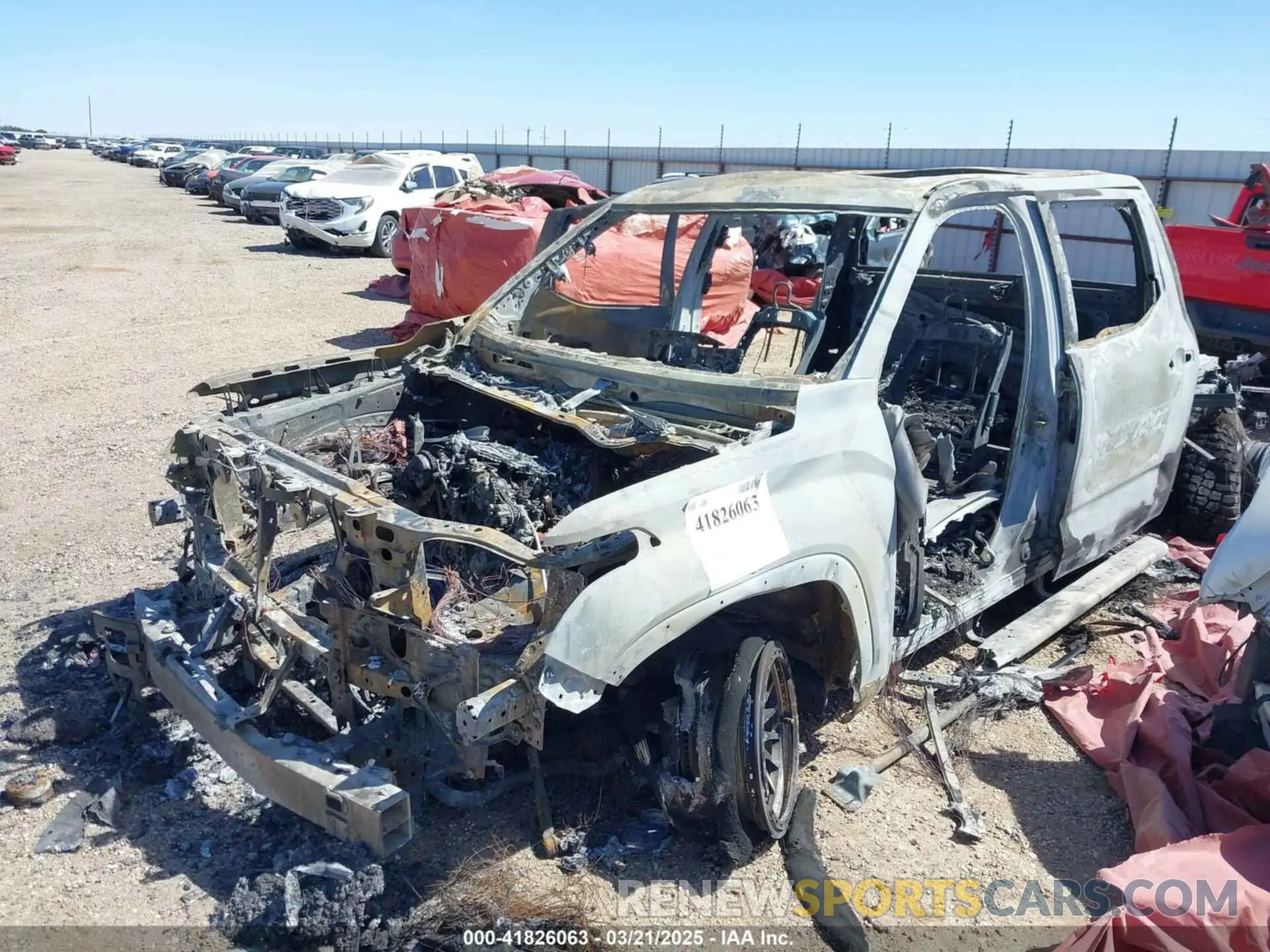 6 Photograph of a damaged car 5TFJC5EC6PX004292 TOYOTA TUNDRA HYBRID 2023
