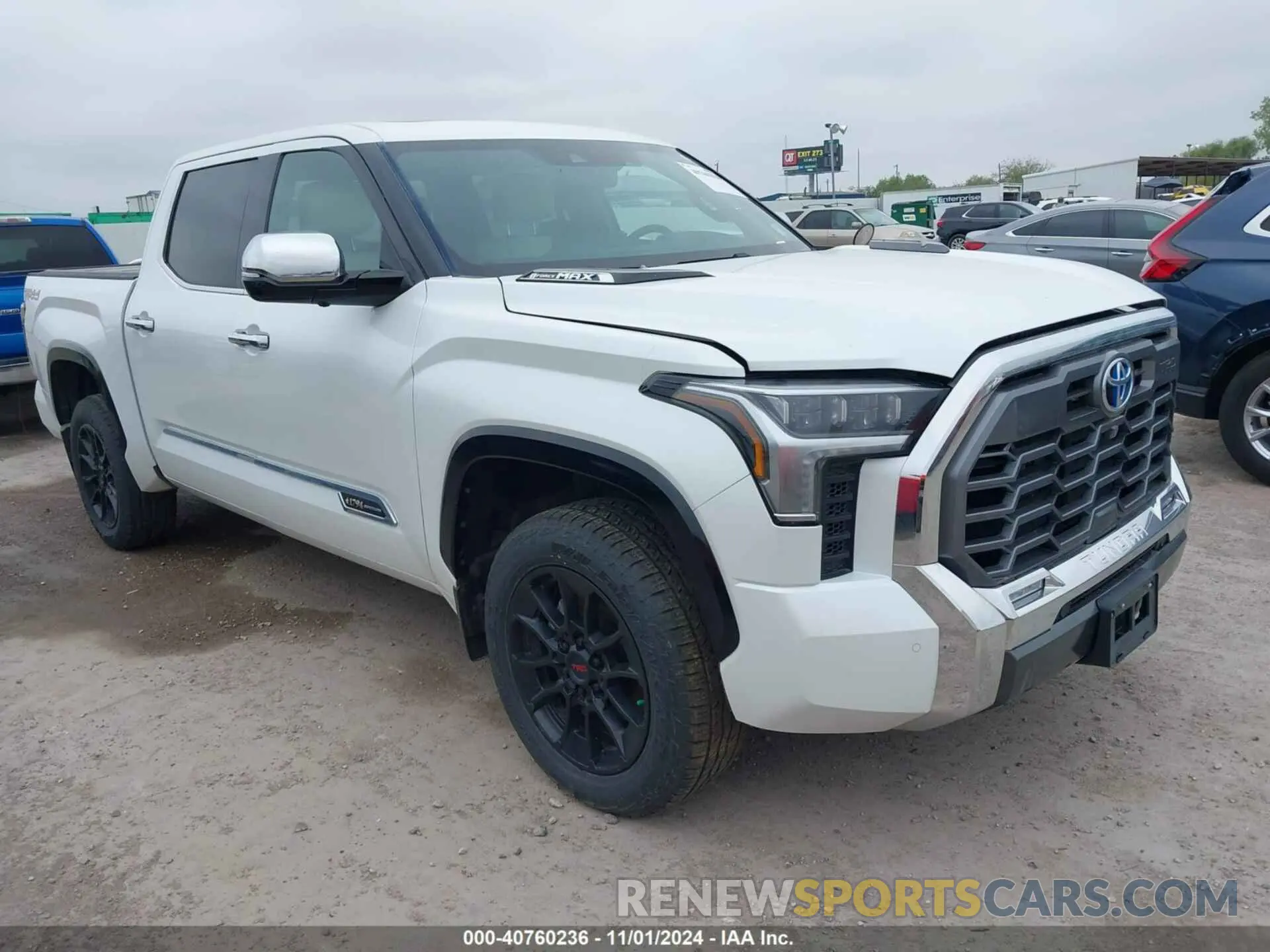 1 Photograph of a damaged car 5TFMC5DB0PX017979 TOYOTA TUNDRA HYBRID 2023