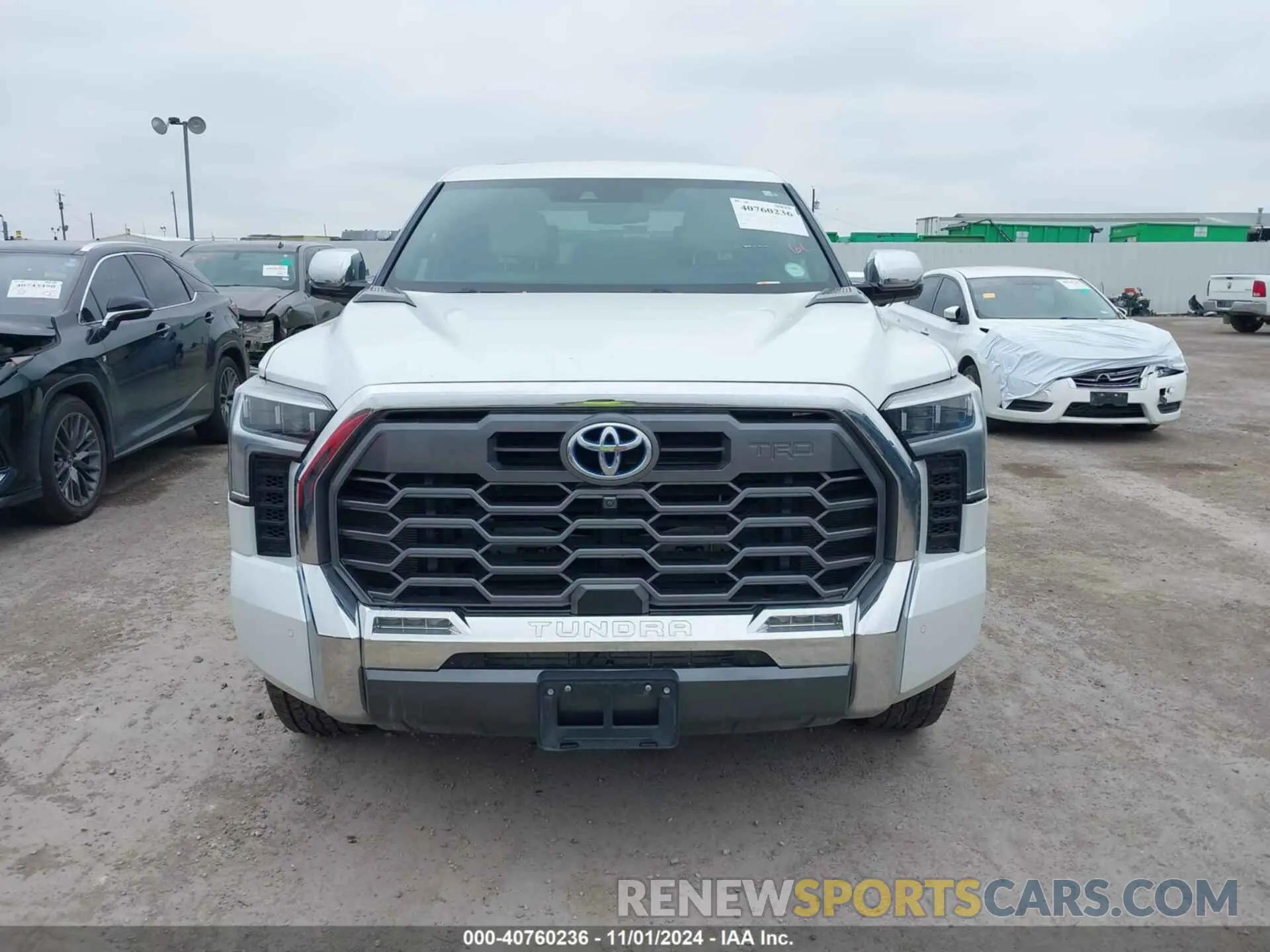 6 Photograph of a damaged car 5TFMC5DB0PX017979 TOYOTA TUNDRA HYBRID 2023