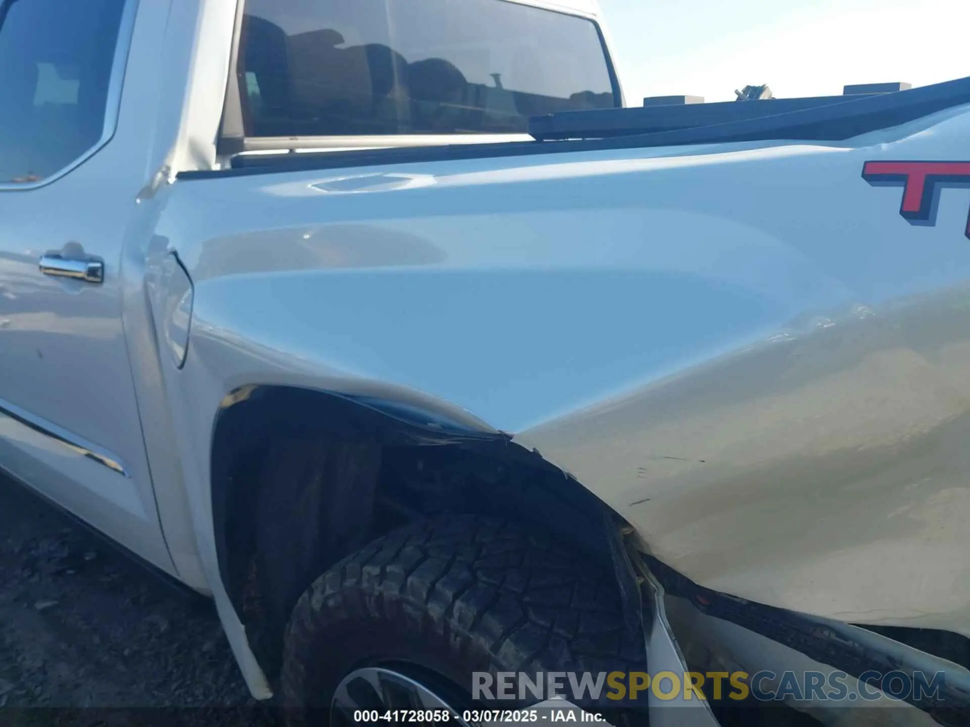 6 Photograph of a damaged car 5TFMC5DB5PX036351 TOYOTA TUNDRA HYBRID 2023