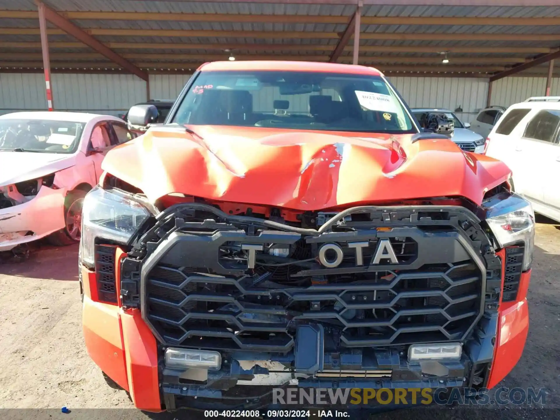 6 Photograph of a damaged car 5TFPC5DB2PX023361 TOYOTA TUNDRA HYBRID 2023