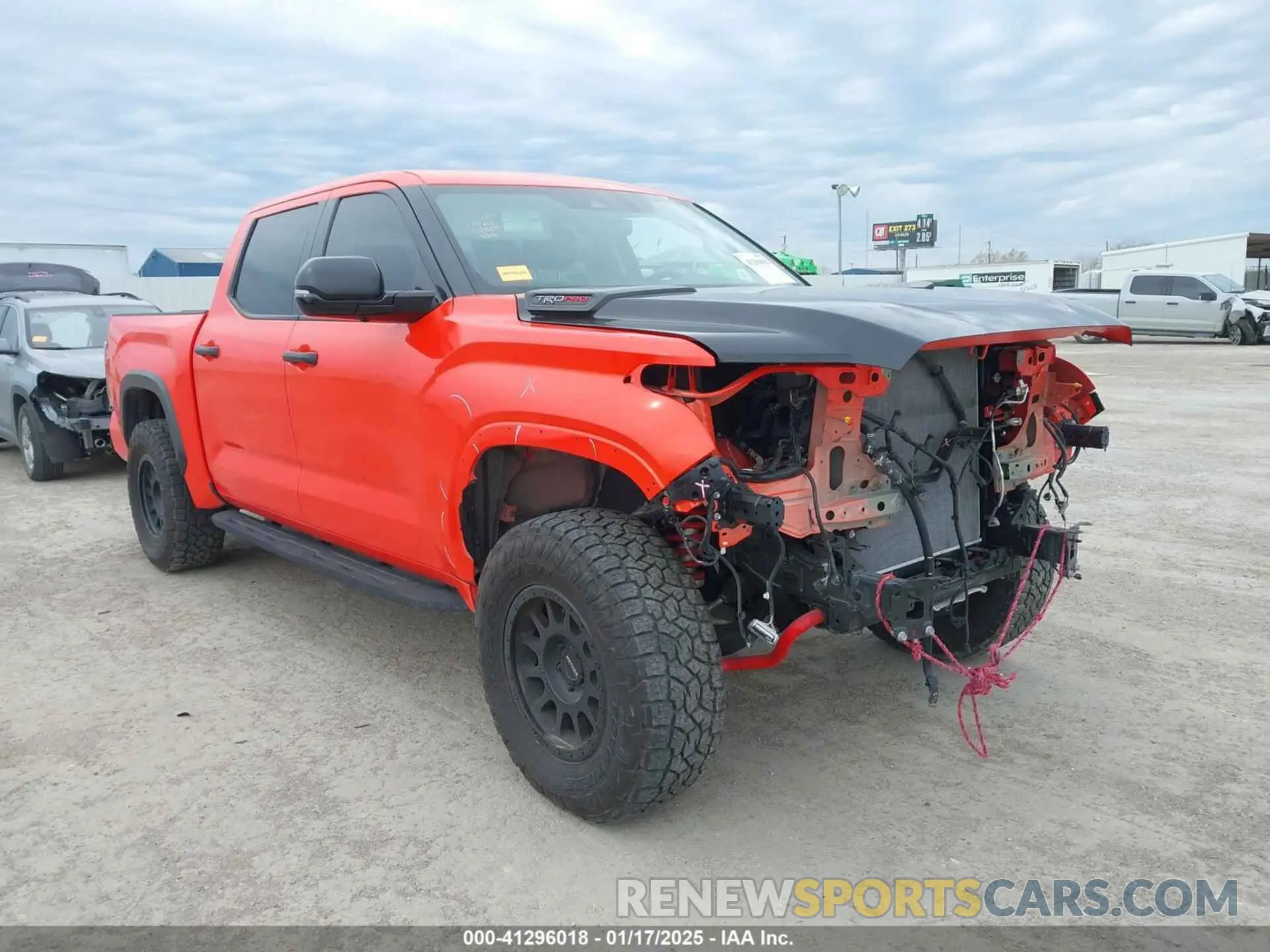 1 Photograph of a damaged car 5TFPC5DB6PX036291 TOYOTA TUNDRA HYBRID 2023