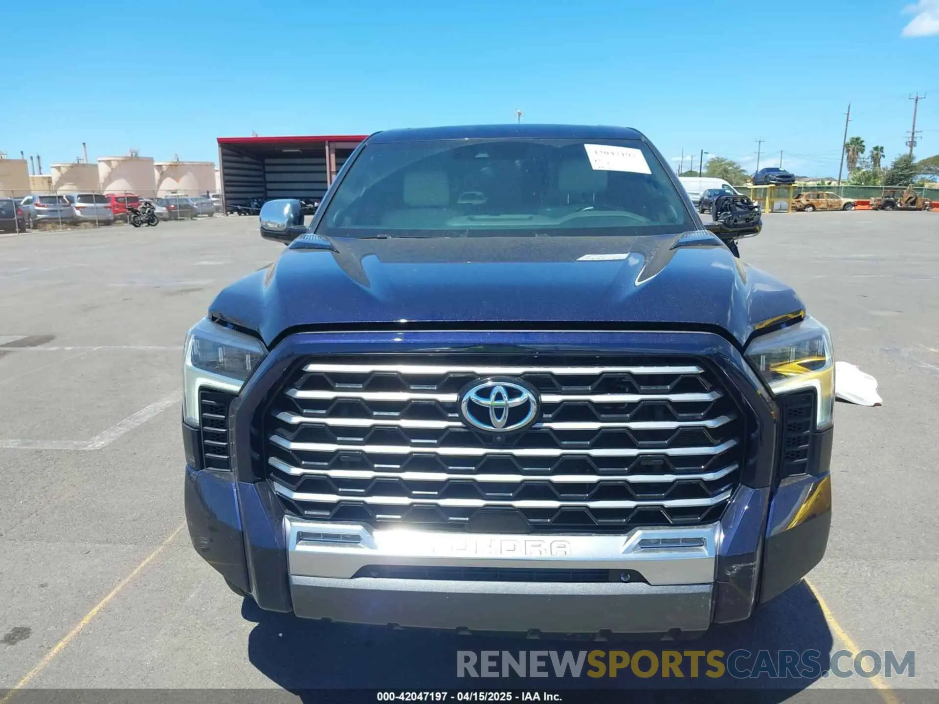 12 Photograph of a damaged car 5TFVC5DB8PX024523 TOYOTA TUNDRA HYBRID 2023