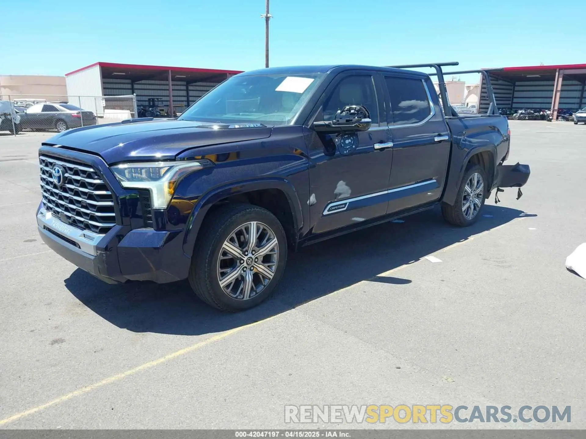 2 Photograph of a damaged car 5TFVC5DB8PX024523 TOYOTA TUNDRA HYBRID 2023