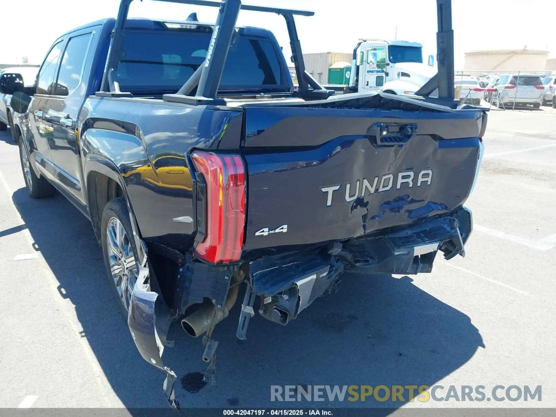 6 Photograph of a damaged car 5TFVC5DB8PX024523 TOYOTA TUNDRA HYBRID 2023