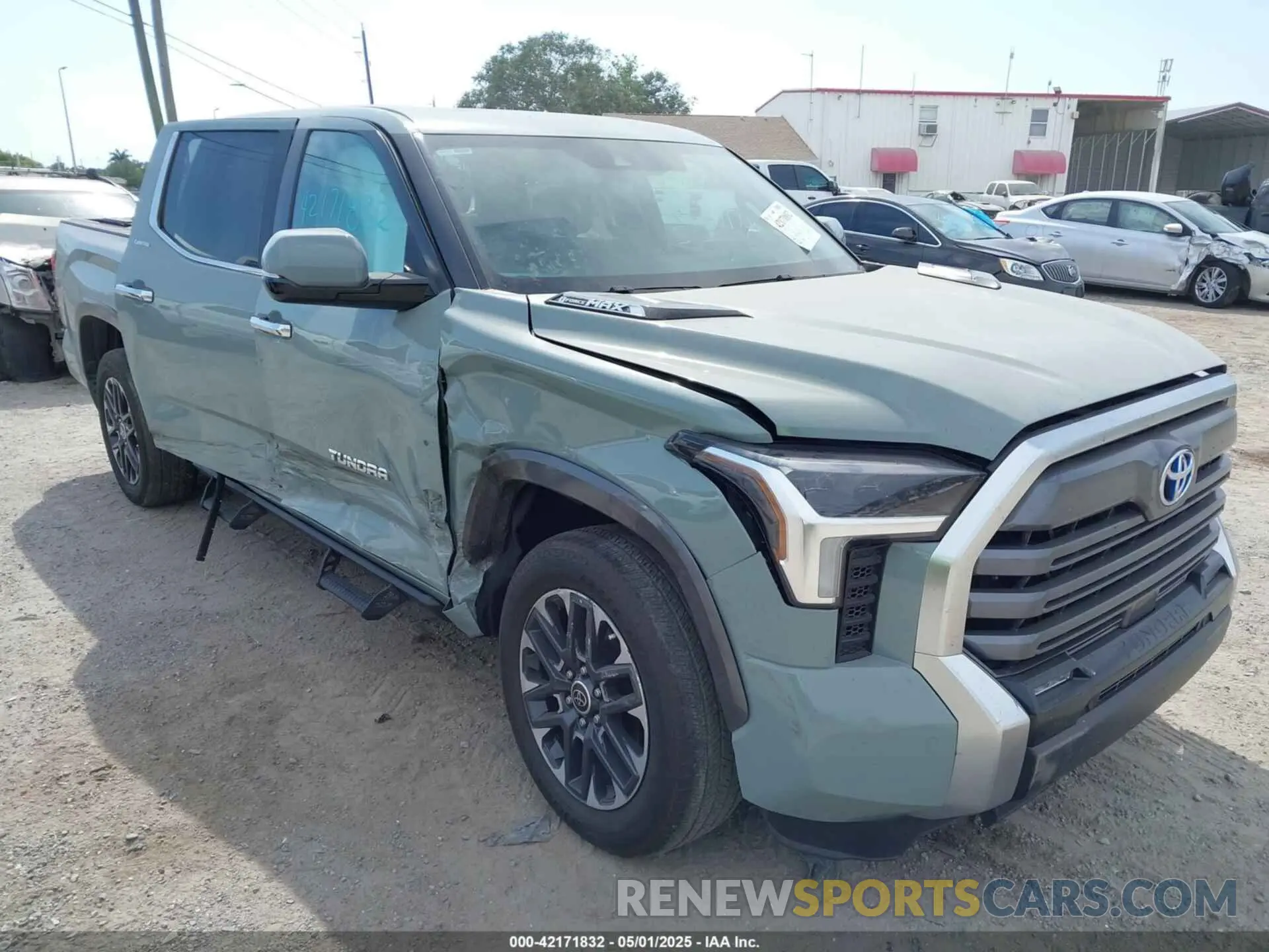 1 Photograph of a damaged car 5TFJC5AB0RX003655 TOYOTA TUNDRA HYBRID 2024