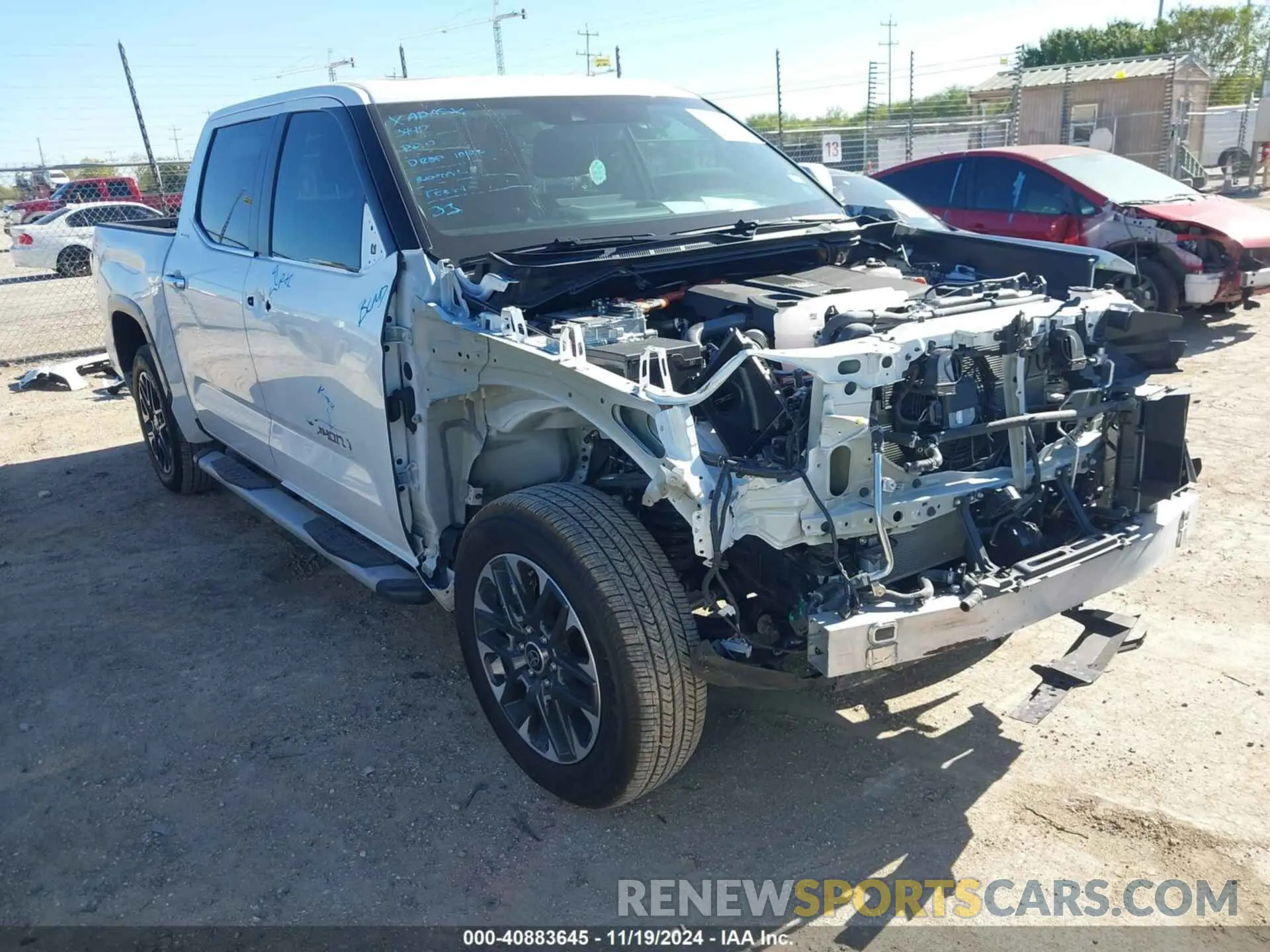 1 Photograph of a damaged car 5TFJC5DB1RX054822 TOYOTA TUNDRA HYBRID 2024