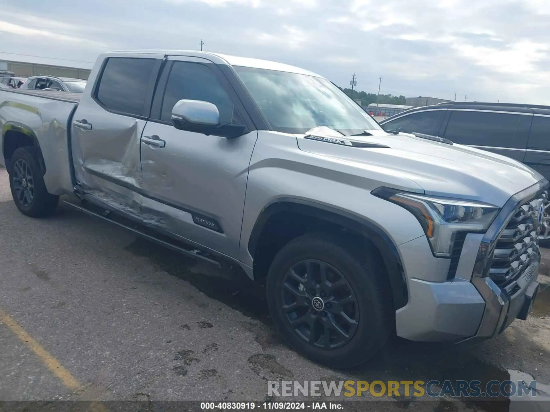 1 Photograph of a damaged car 5TFNC5EC6RX005592 TOYOTA TUNDRA HYBRID 2024