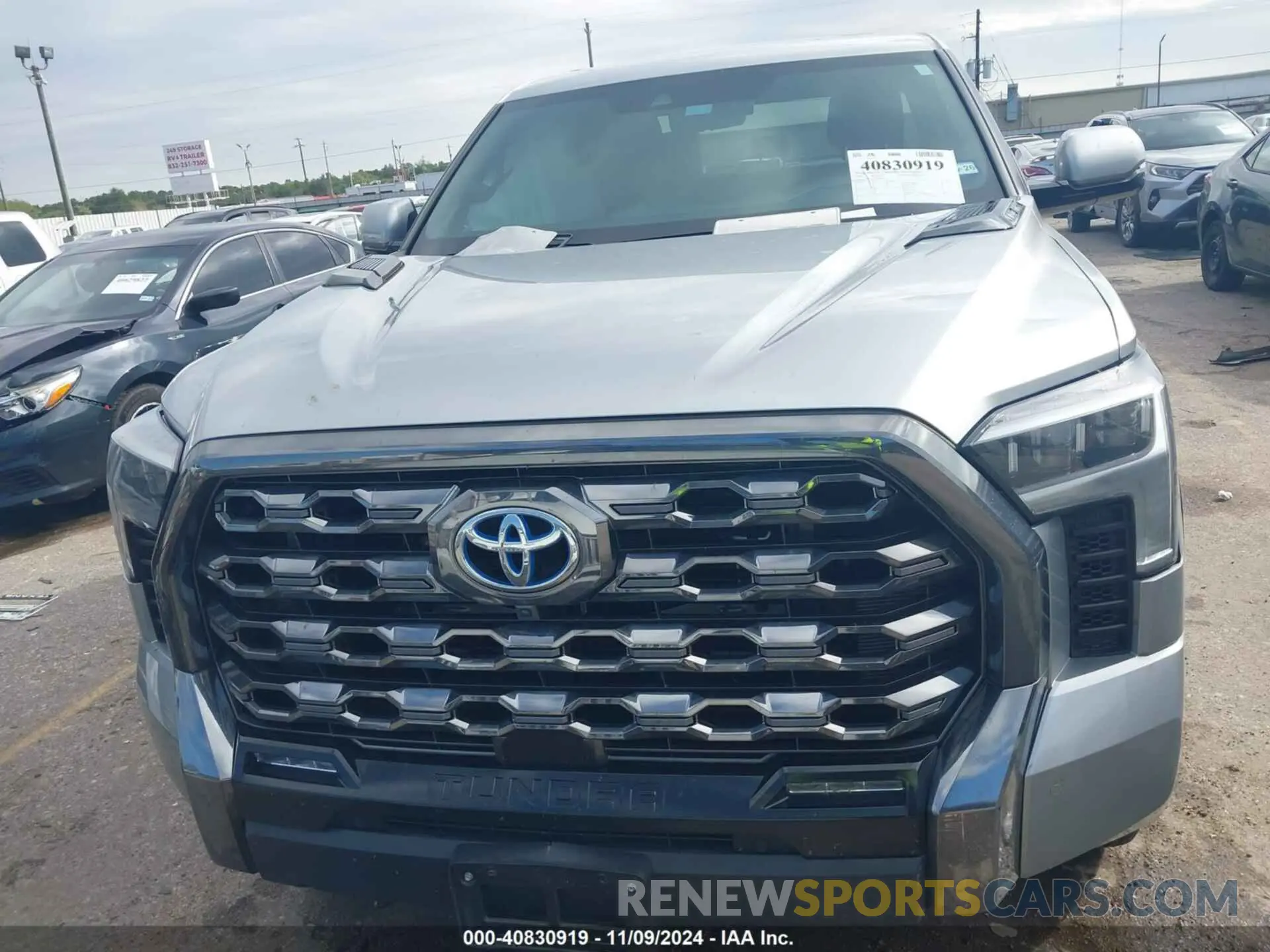 11 Photograph of a damaged car 5TFNC5EC6RX005592 TOYOTA TUNDRA HYBRID 2024
