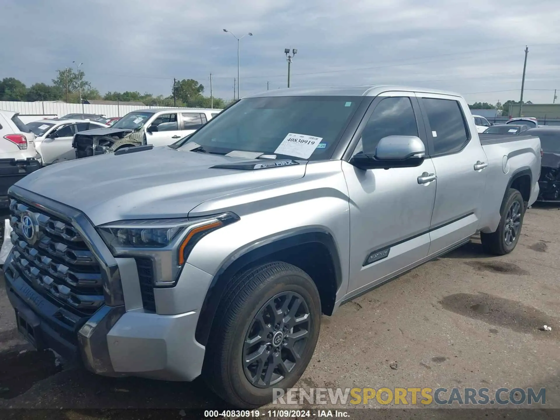 2 Photograph of a damaged car 5TFNC5EC6RX005592 TOYOTA TUNDRA HYBRID 2024