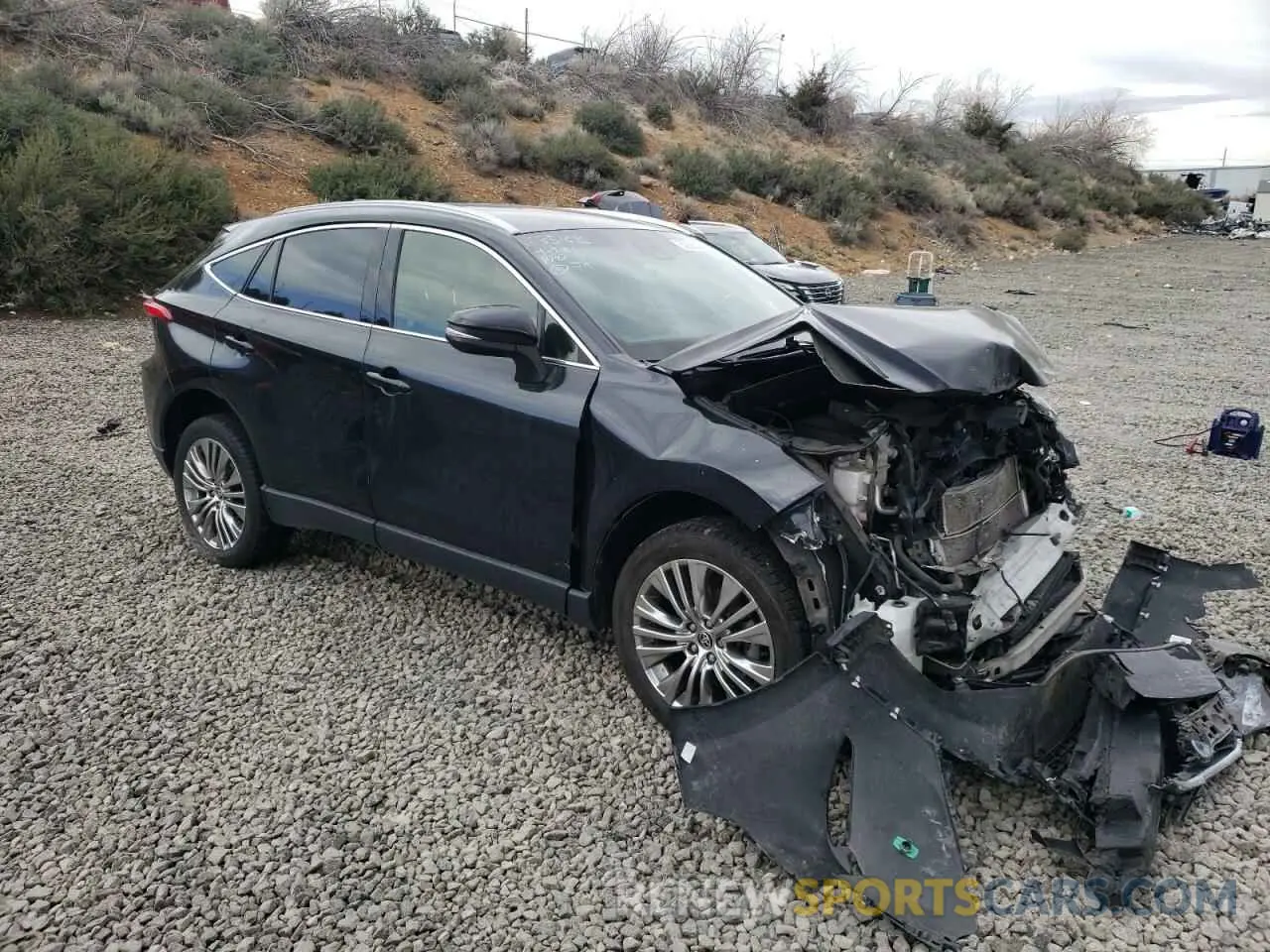 4 Photograph of a damaged car JTEAAAAH0MJ001107 TOYOTA VENZA 2021