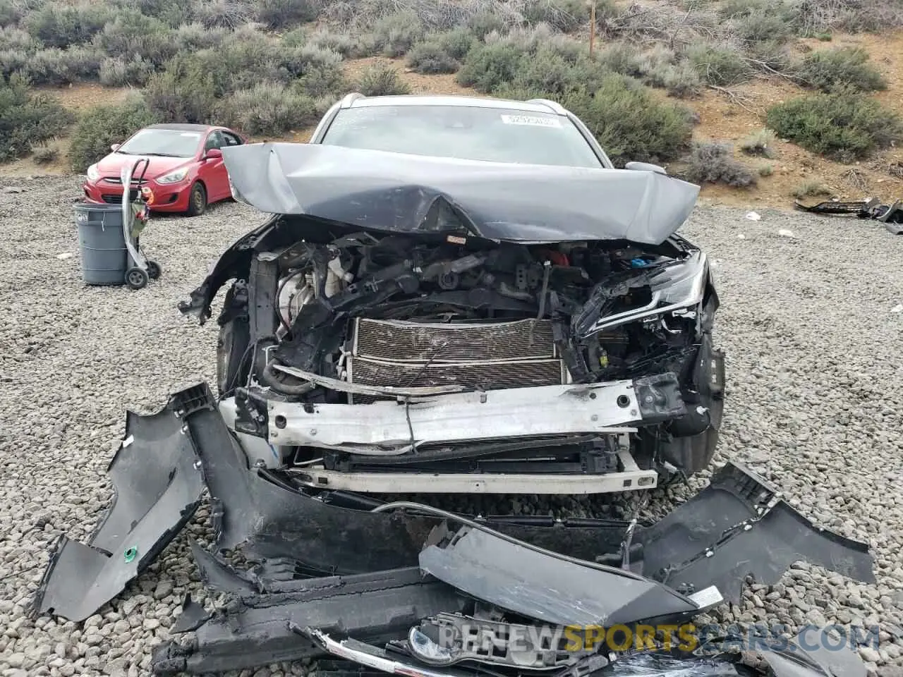 5 Photograph of a damaged car JTEAAAAH0MJ001107 TOYOTA VENZA 2021