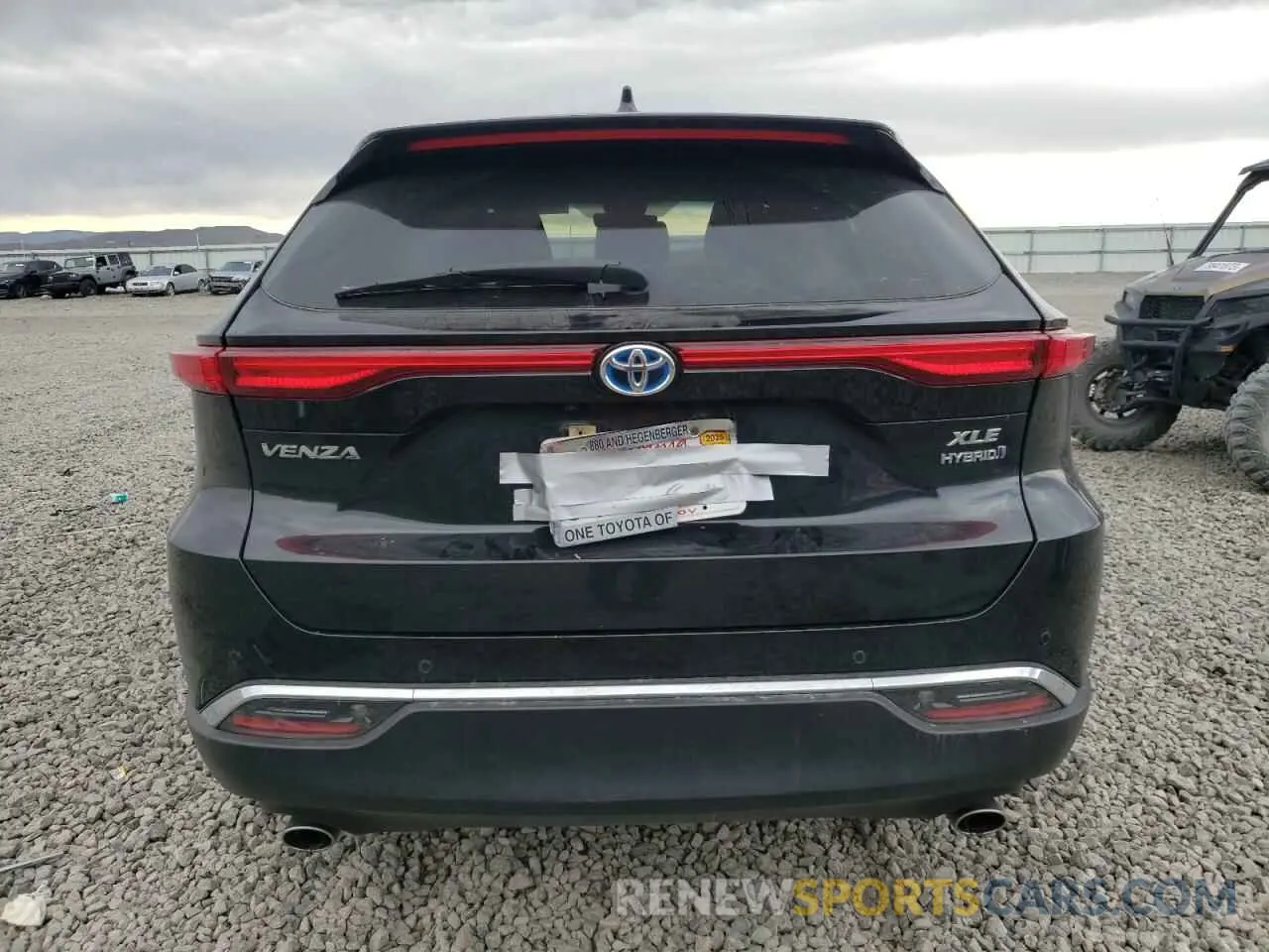 6 Photograph of a damaged car JTEAAAAH0MJ001107 TOYOTA VENZA 2021