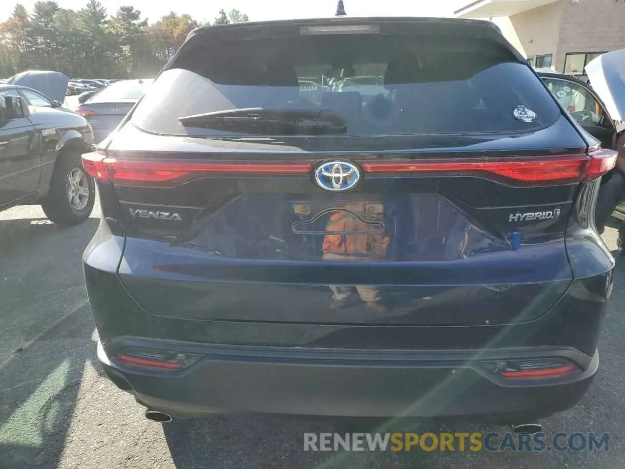 6 Photograph of a damaged car JTEAAAAH0MJ008235 TOYOTA VENZA 2021