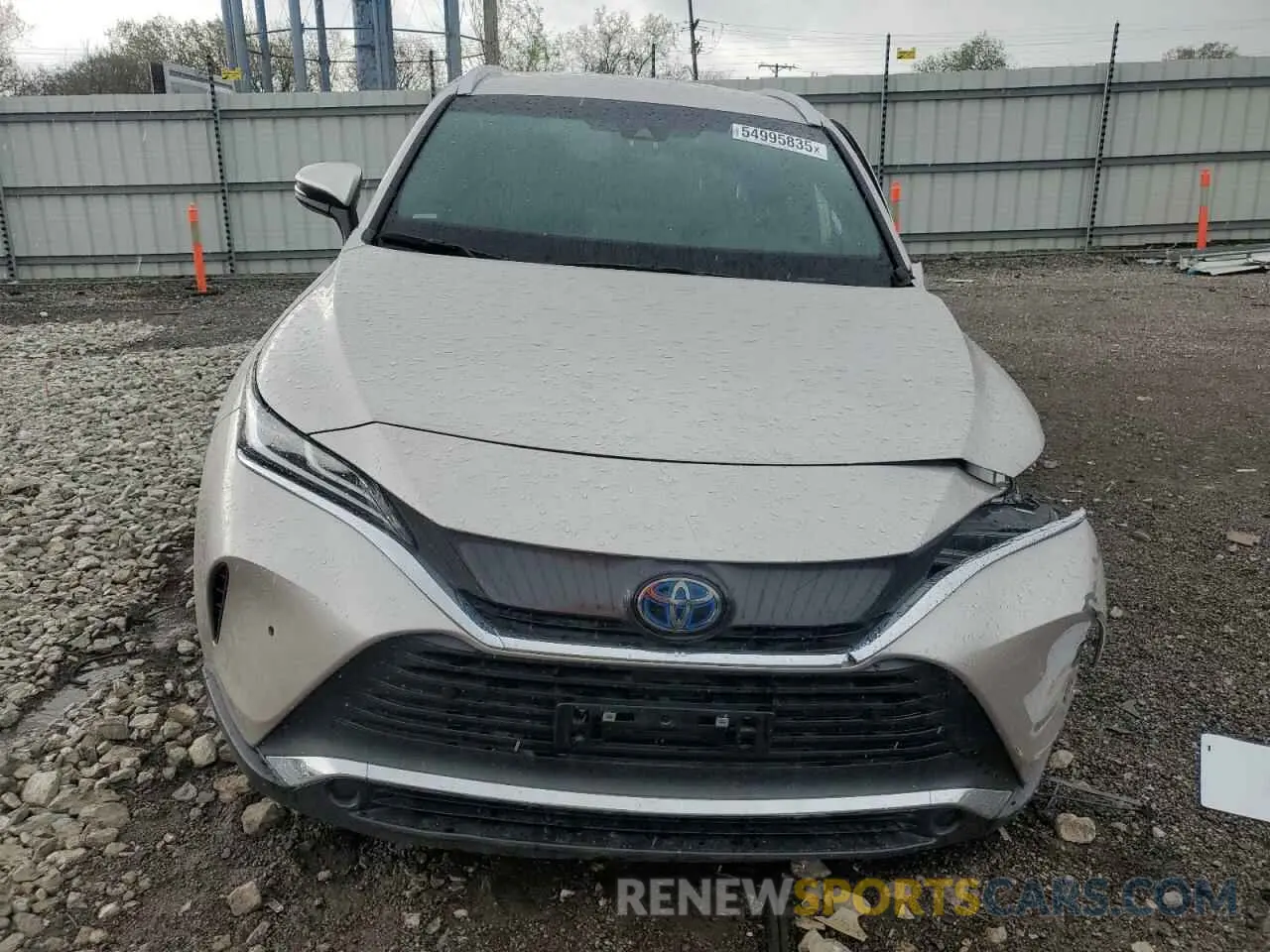 5 Photograph of a damaged car JTEAAAAH0MJ015542 TOYOTA VENZA 2021
