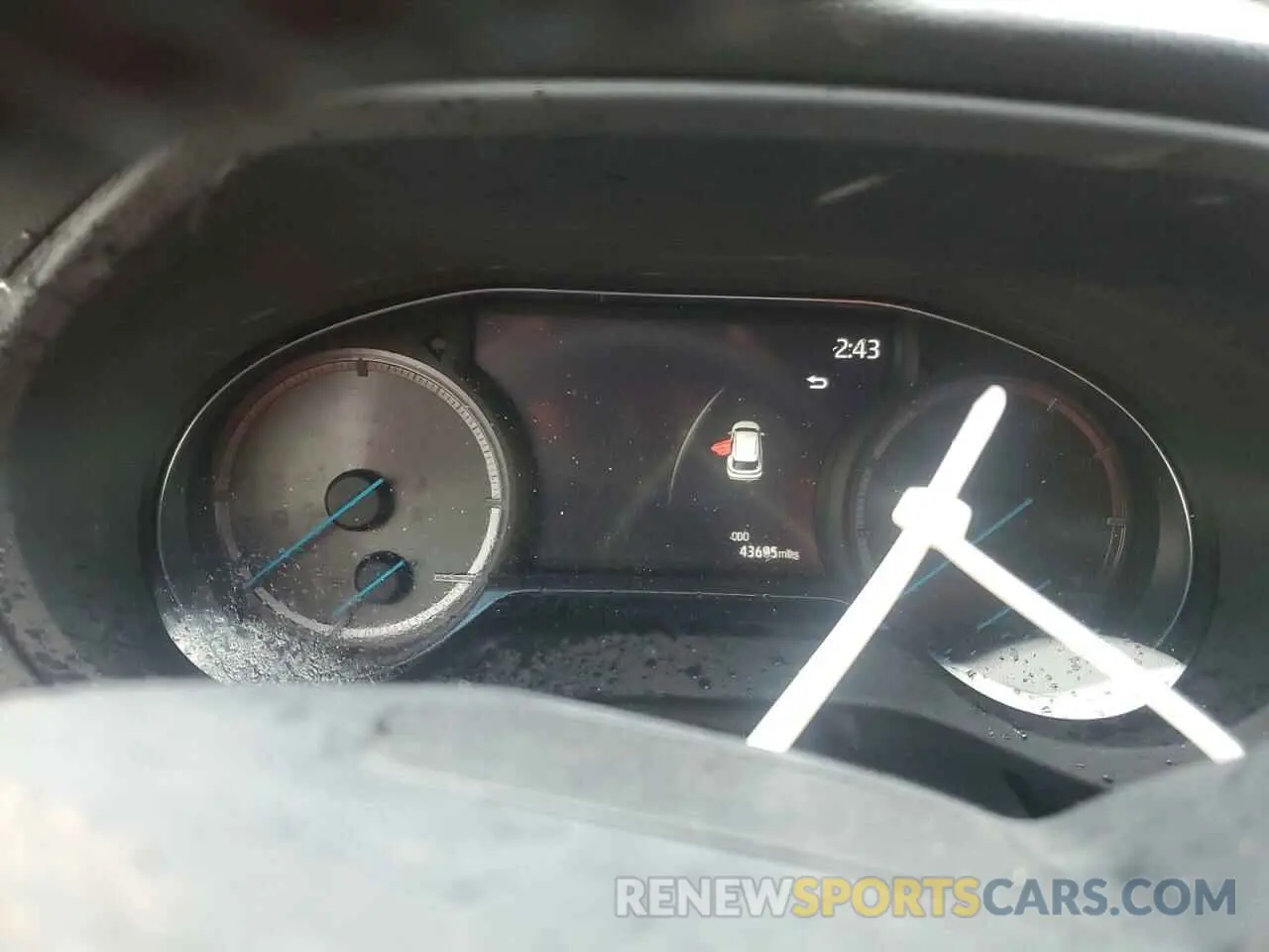9 Photograph of a damaged car JTEAAAAH0MJ015542 TOYOTA VENZA 2021