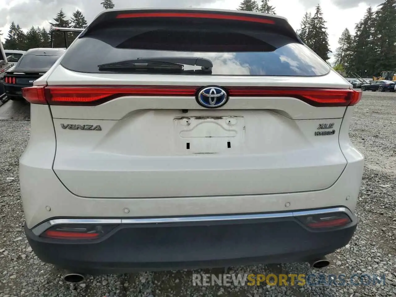 6 Photograph of a damaged car JTEAAAAH0MJ016092 TOYOTA VENZA 2021