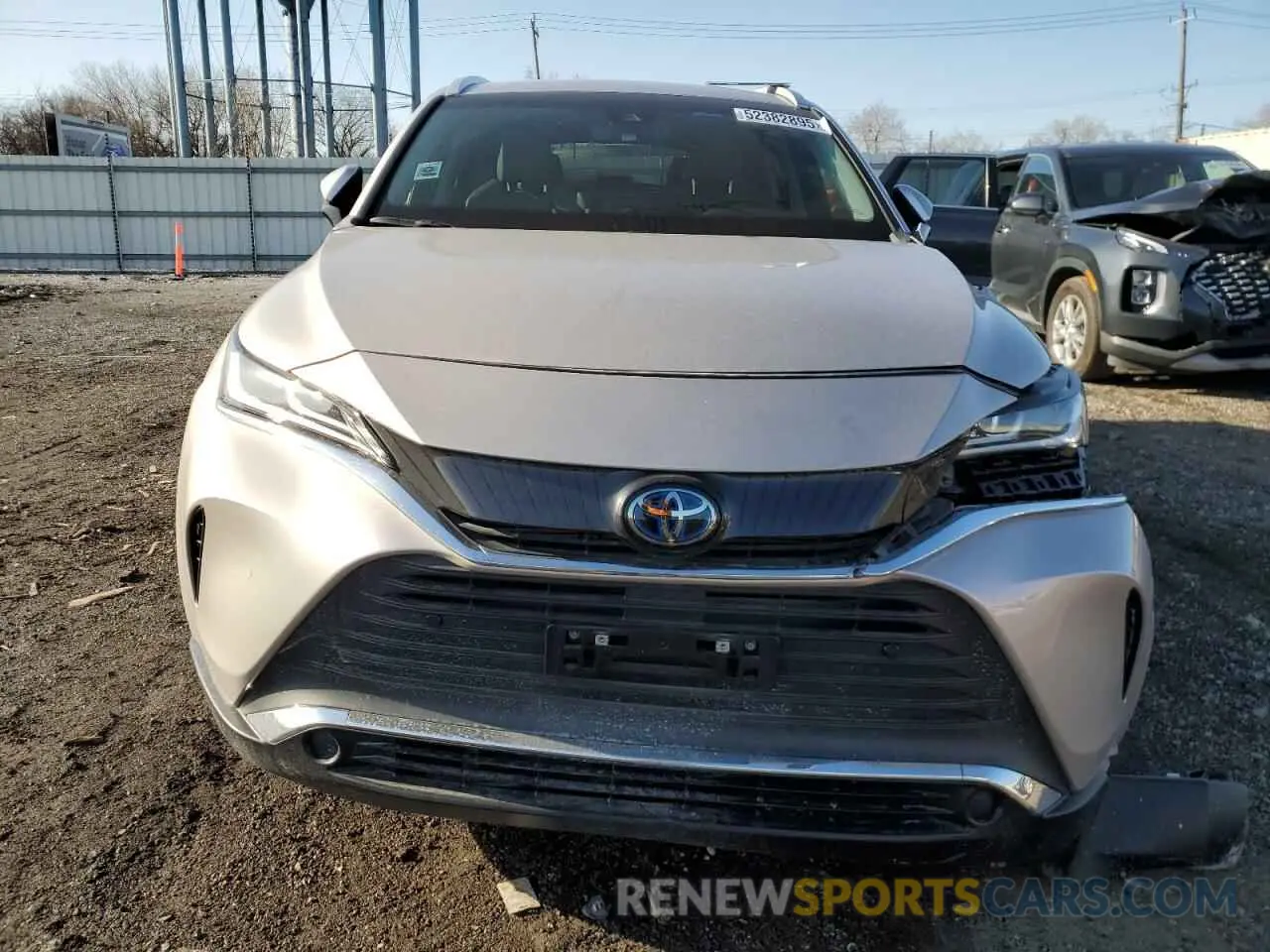 5 Photograph of a damaged car JTEAAAAH0MJ041672 TOYOTA VENZA 2021