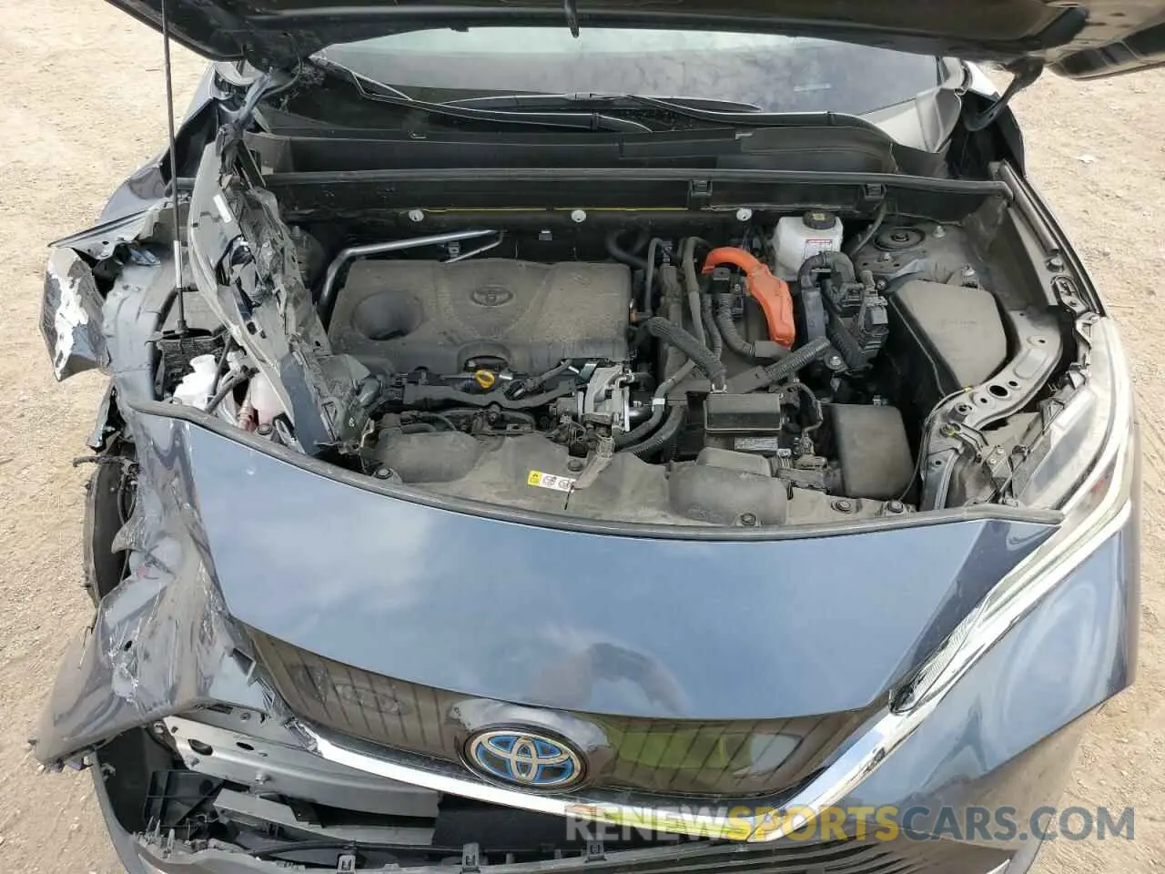 12 Photograph of a damaged car JTEAAAAH0MJ047388 TOYOTA VENZA 2021