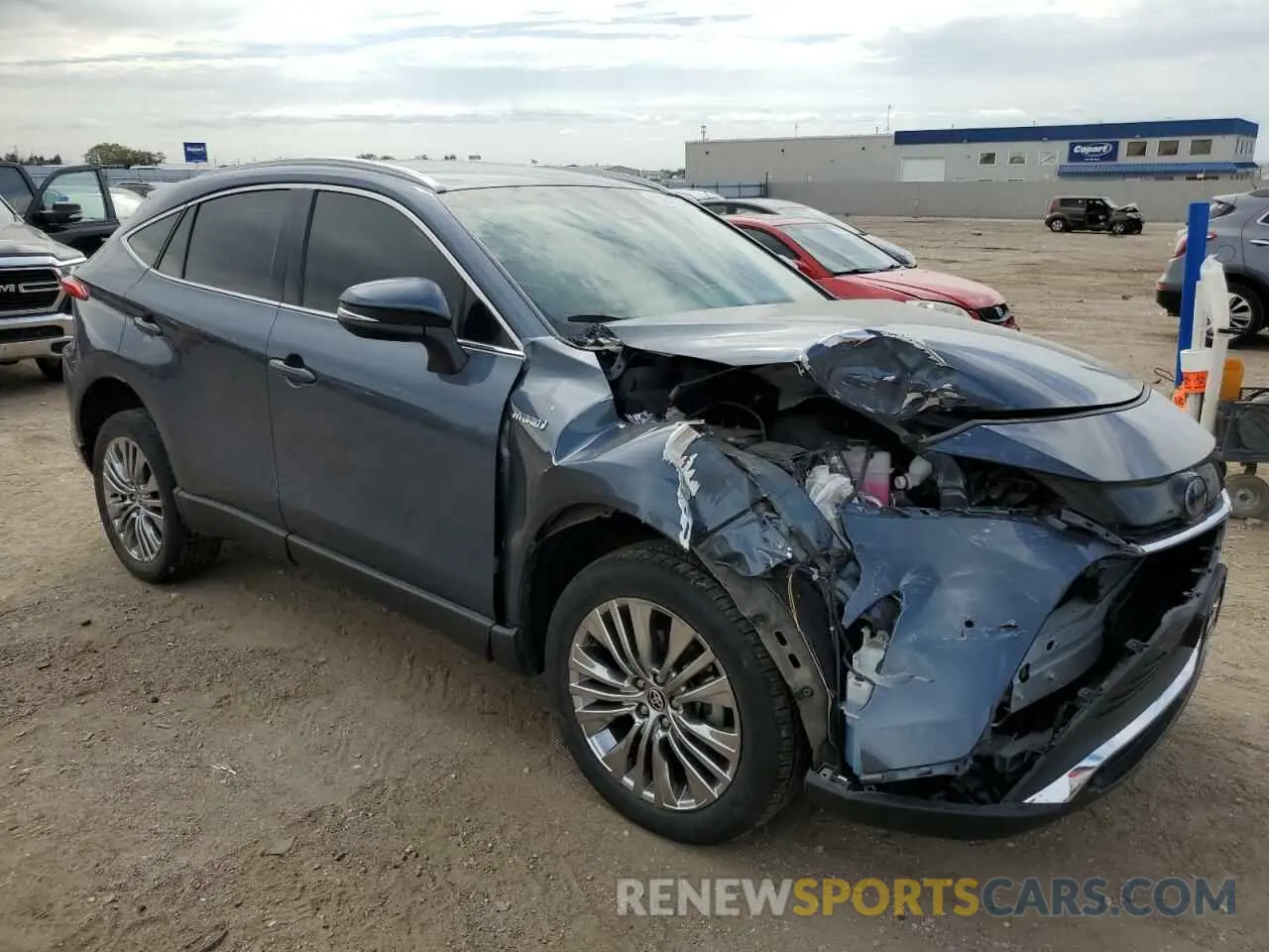 4 Photograph of a damaged car JTEAAAAH0MJ047388 TOYOTA VENZA 2021