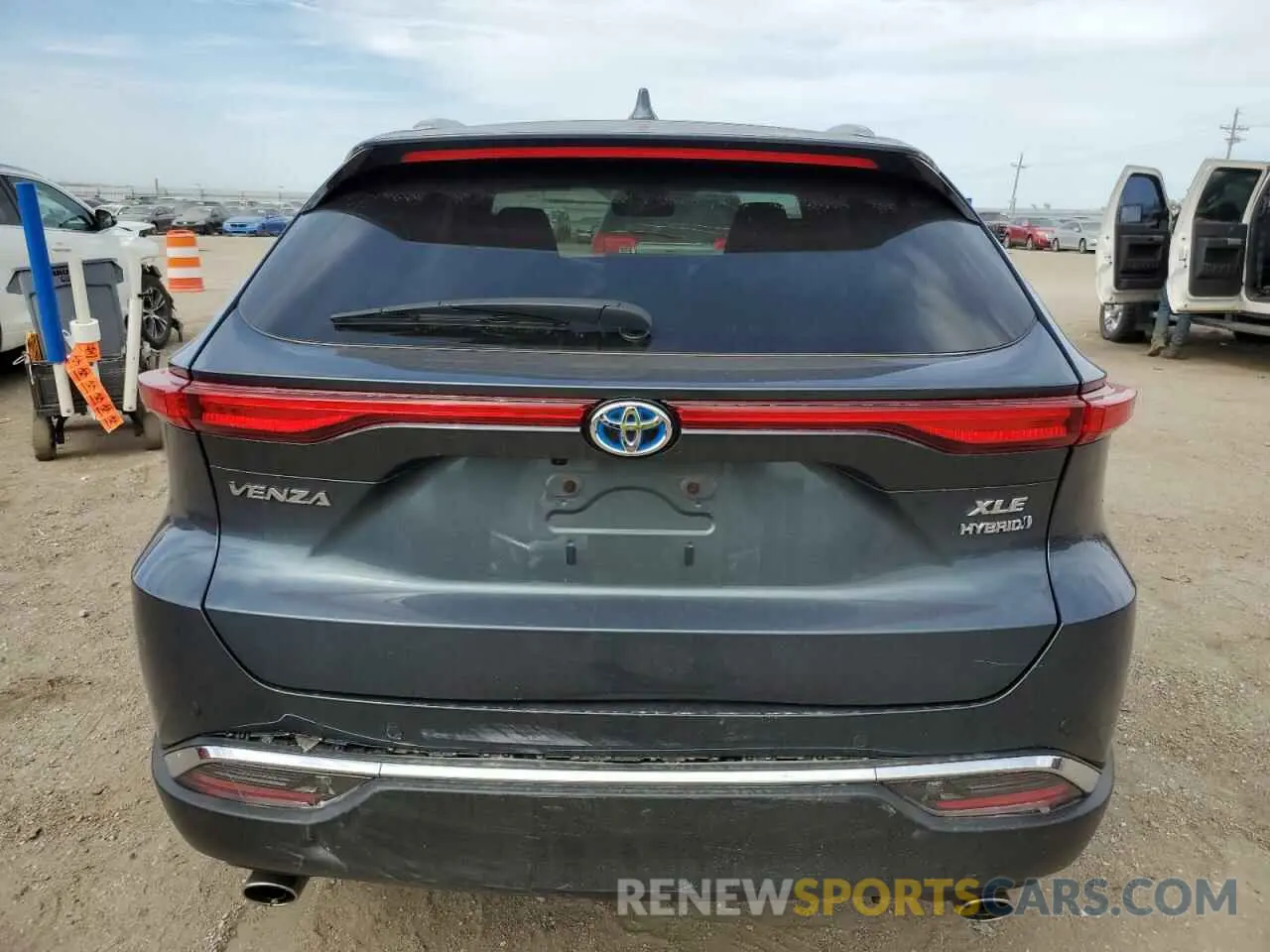 6 Photograph of a damaged car JTEAAAAH0MJ047388 TOYOTA VENZA 2021