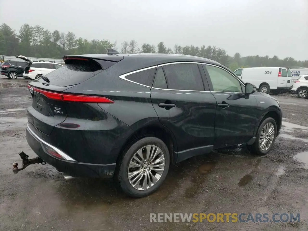 3 Photograph of a damaged car JTEAAAAH0MJ079791 TOYOTA VENZA 2021
