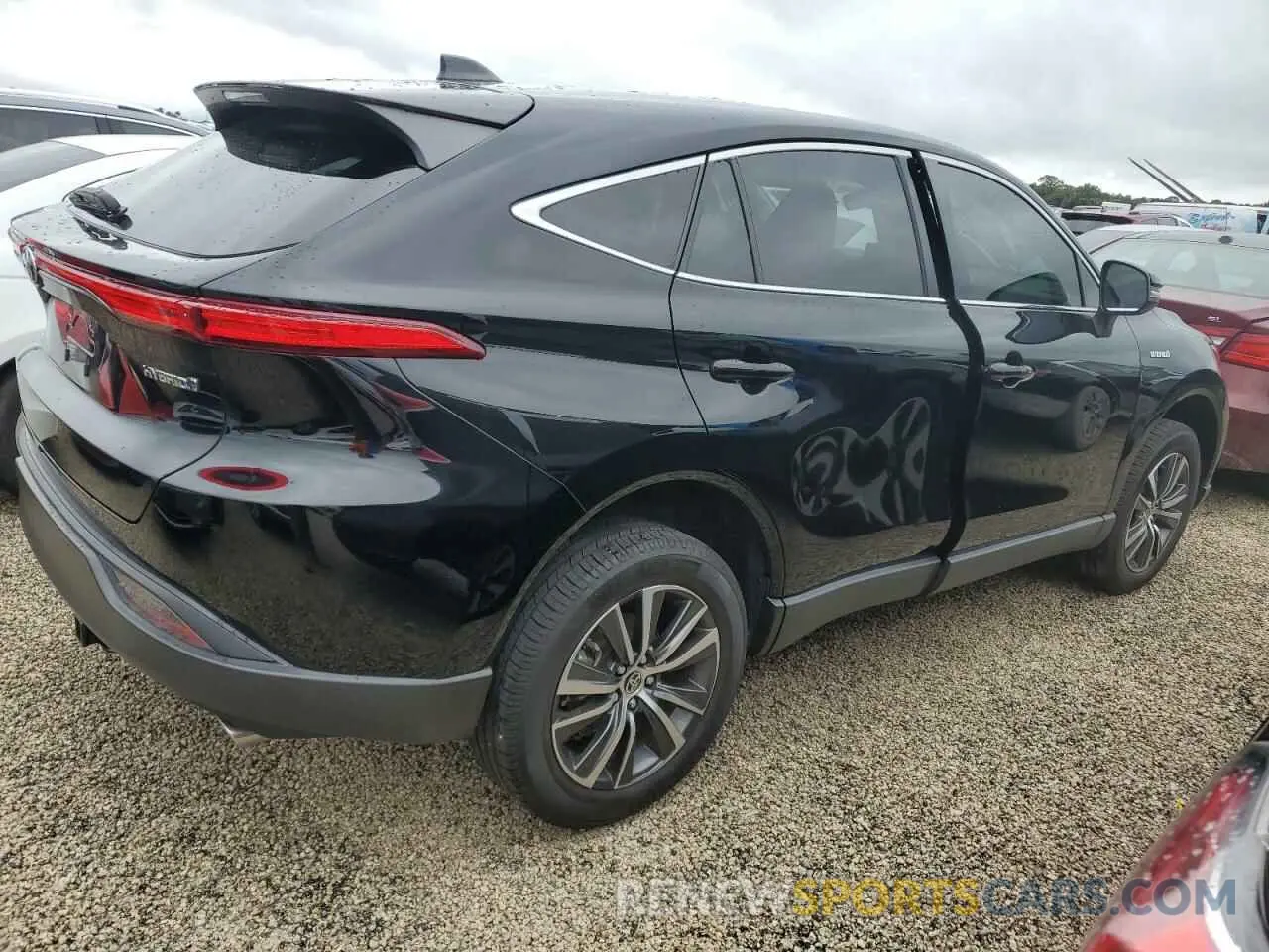 3 Photograph of a damaged car JTEAAAAH1MJ000693 TOYOTA VENZA 2021