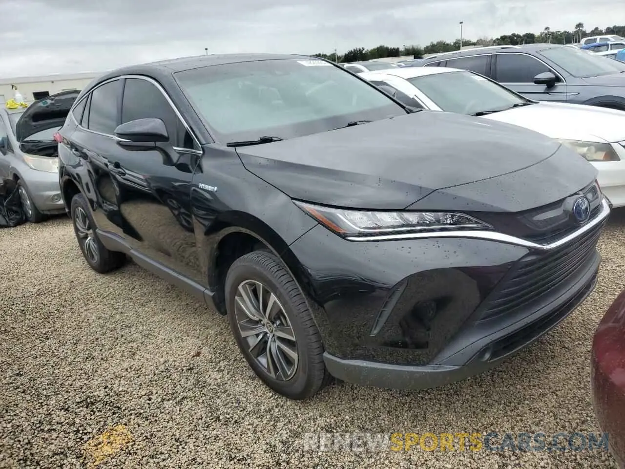 4 Photograph of a damaged car JTEAAAAH1MJ000693 TOYOTA VENZA 2021