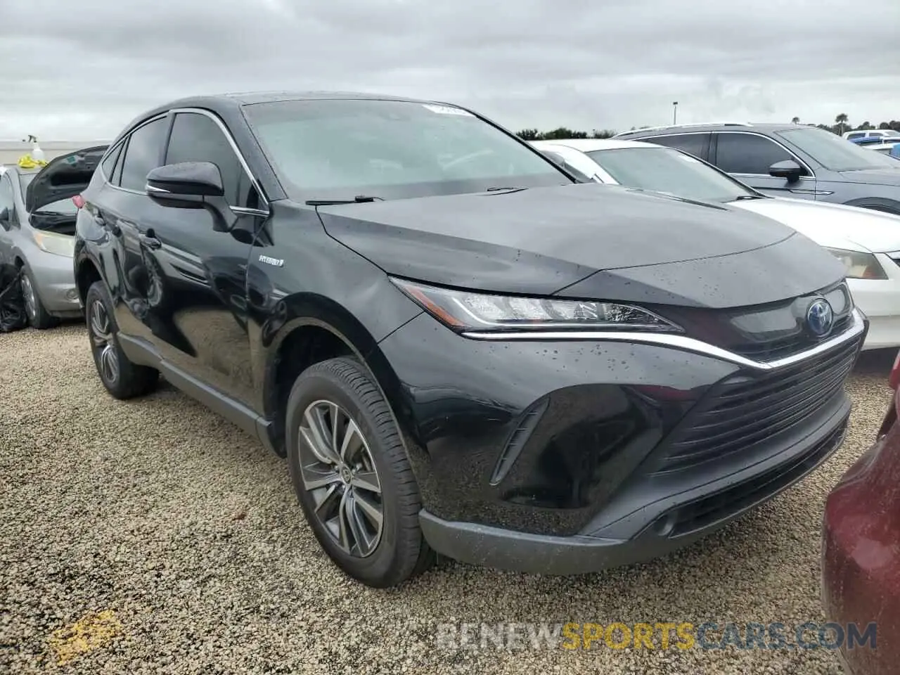 5 Photograph of a damaged car JTEAAAAH1MJ000693 TOYOTA VENZA 2021