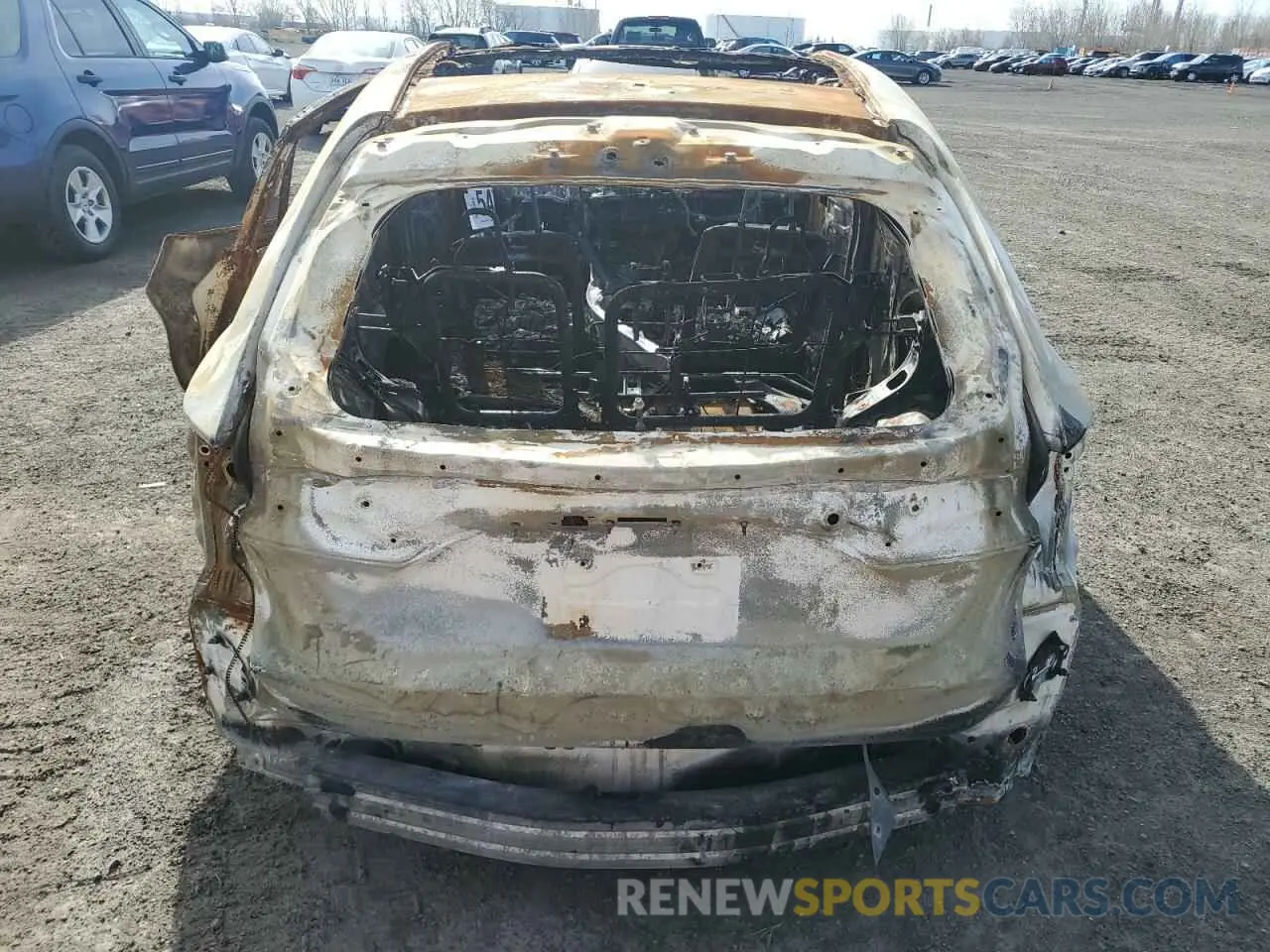 6 Photograph of a damaged car JTEAAAAH1MJ000757 TOYOTA VENZA 2021
