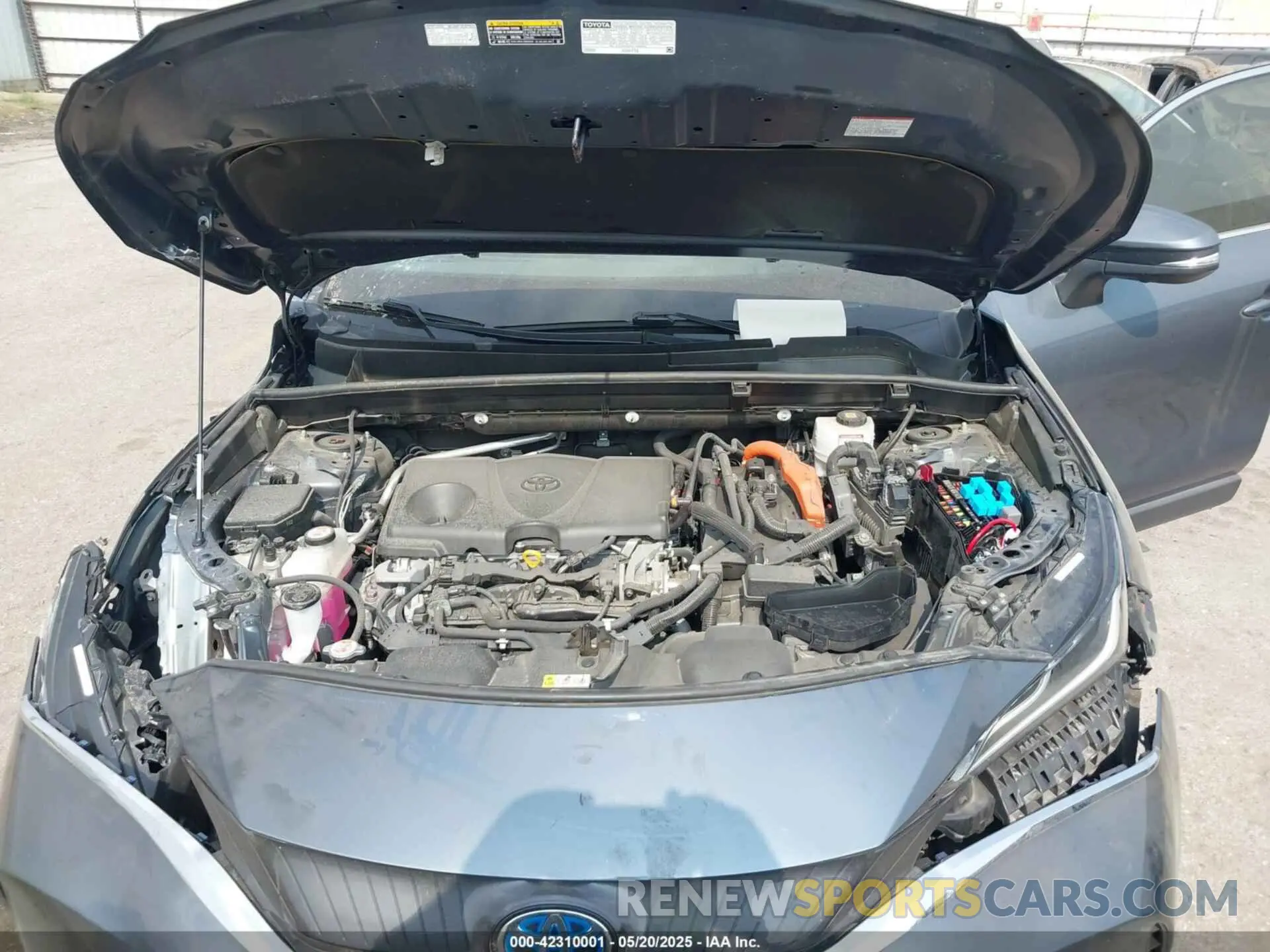 10 Photograph of a damaged car JTEAAAAH1MJ003528 TOYOTA VENZA 2021