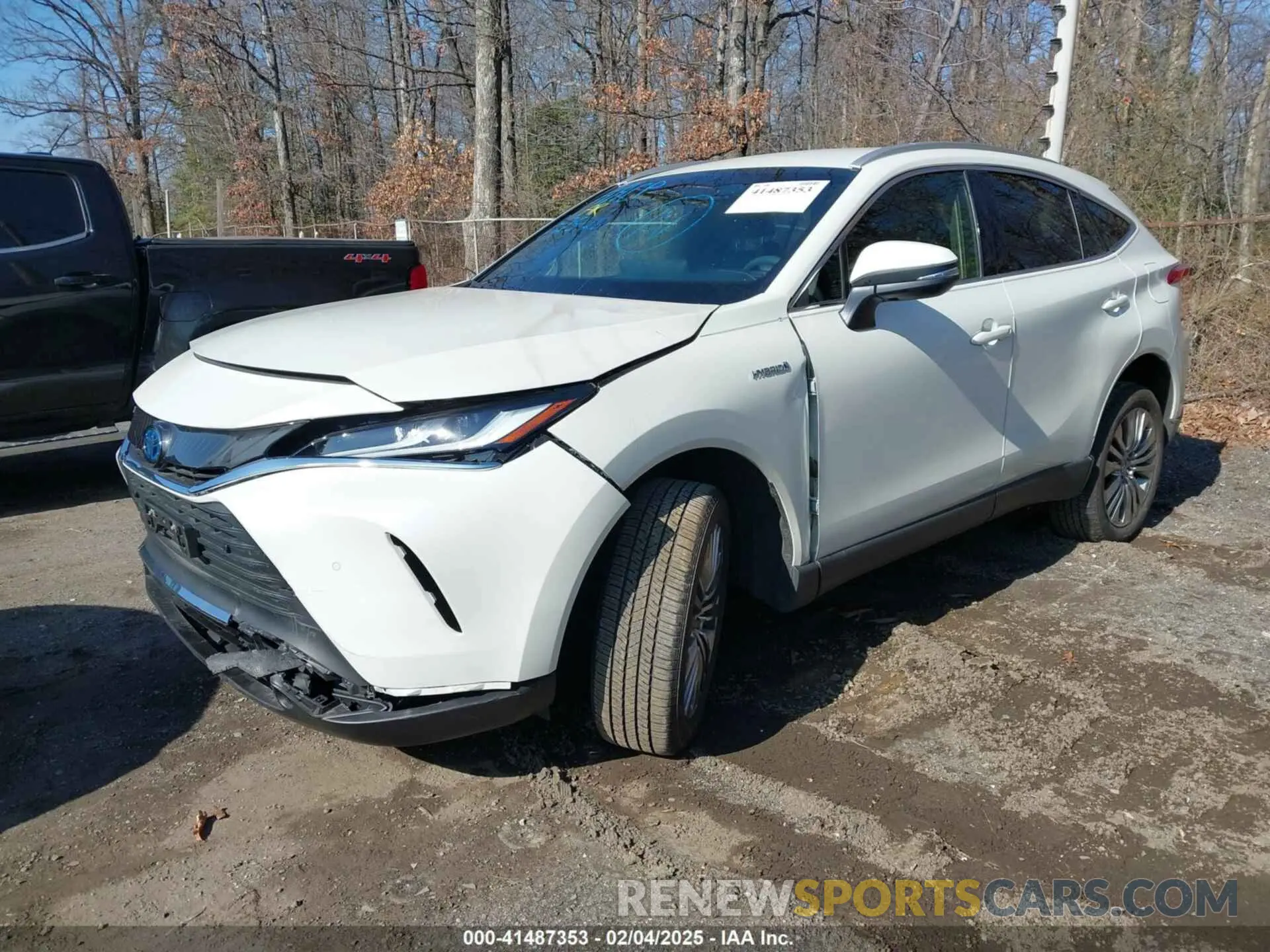 2 Photograph of a damaged car JTEAAAAH1MJ004100 TOYOTA VENZA 2021