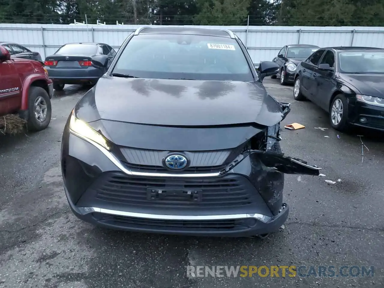 5 Photograph of a damaged car JTEAAAAH1MJ024508 TOYOTA VENZA 2021