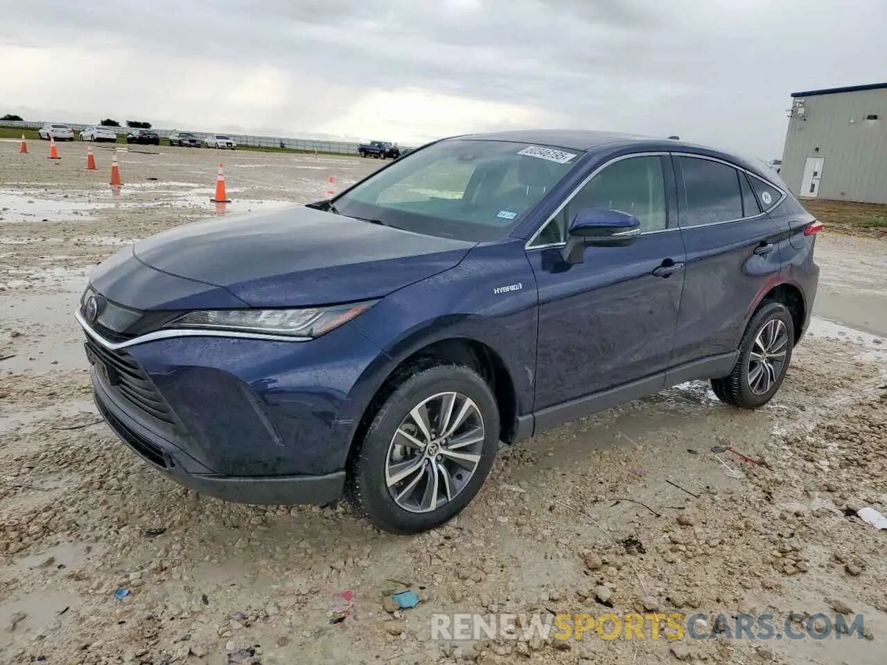 1 Photograph of a damaged car JTEAAAAH1MJ029482 TOYOTA VENZA 2021