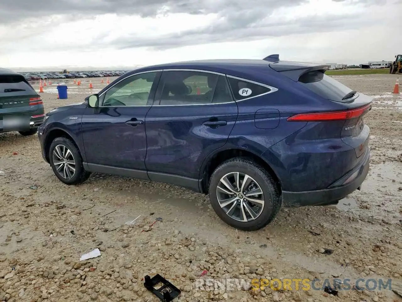 2 Photograph of a damaged car JTEAAAAH1MJ029482 TOYOTA VENZA 2021
