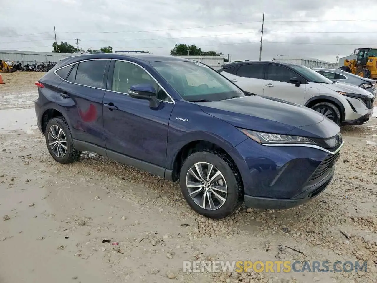 4 Photograph of a damaged car JTEAAAAH1MJ029482 TOYOTA VENZA 2021