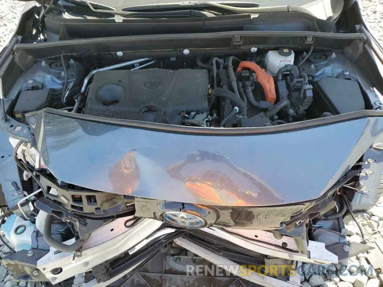 12 Photograph of a damaged car JTEAAAAH1MJ037453 TOYOTA VENZA 2021