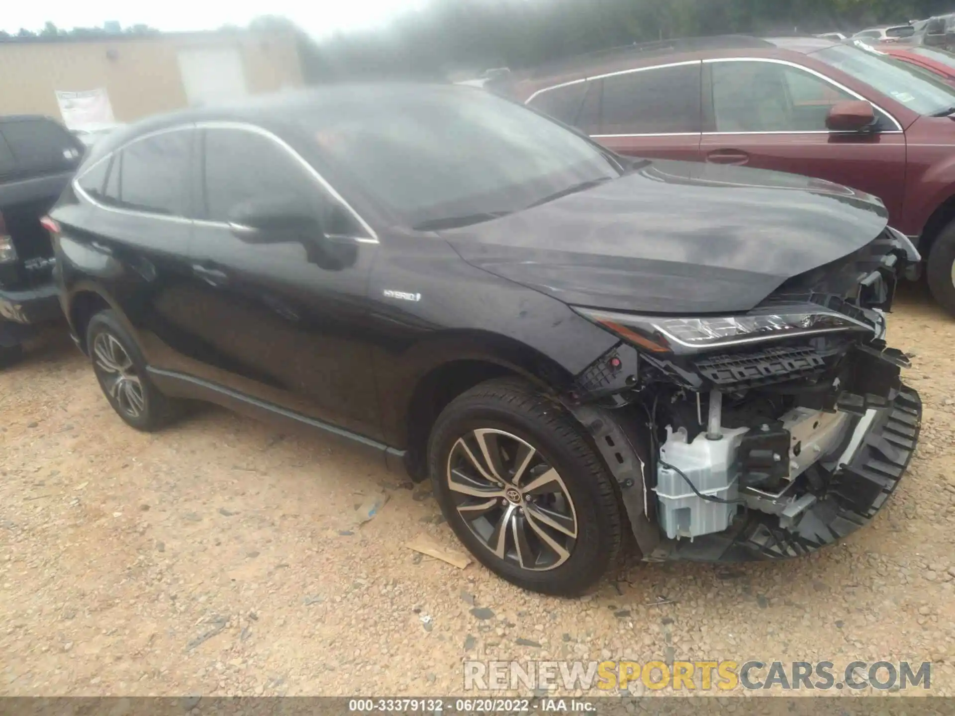 1 Photograph of a damaged car JTEAAAAH1MJ042300 TOYOTA VENZA 2021