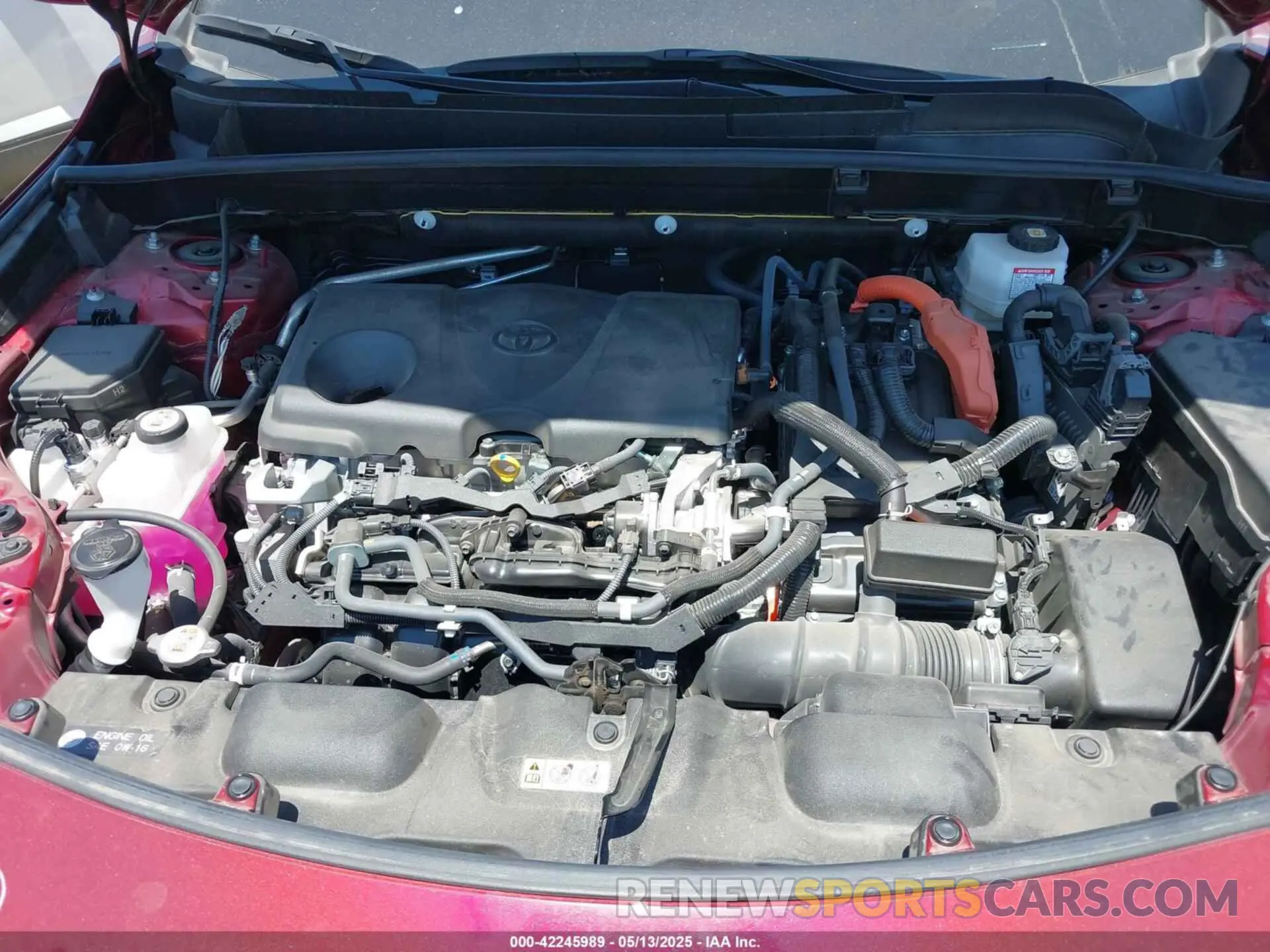 10 Photograph of a damaged car JTEAAAAH1MJ045505 TOYOTA VENZA 2021