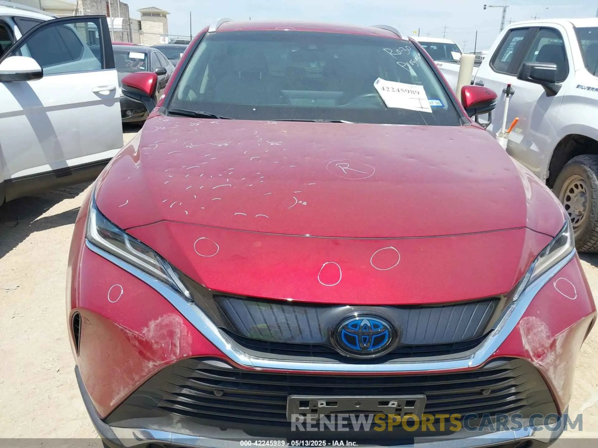 6 Photograph of a damaged car JTEAAAAH1MJ045505 TOYOTA VENZA 2021
