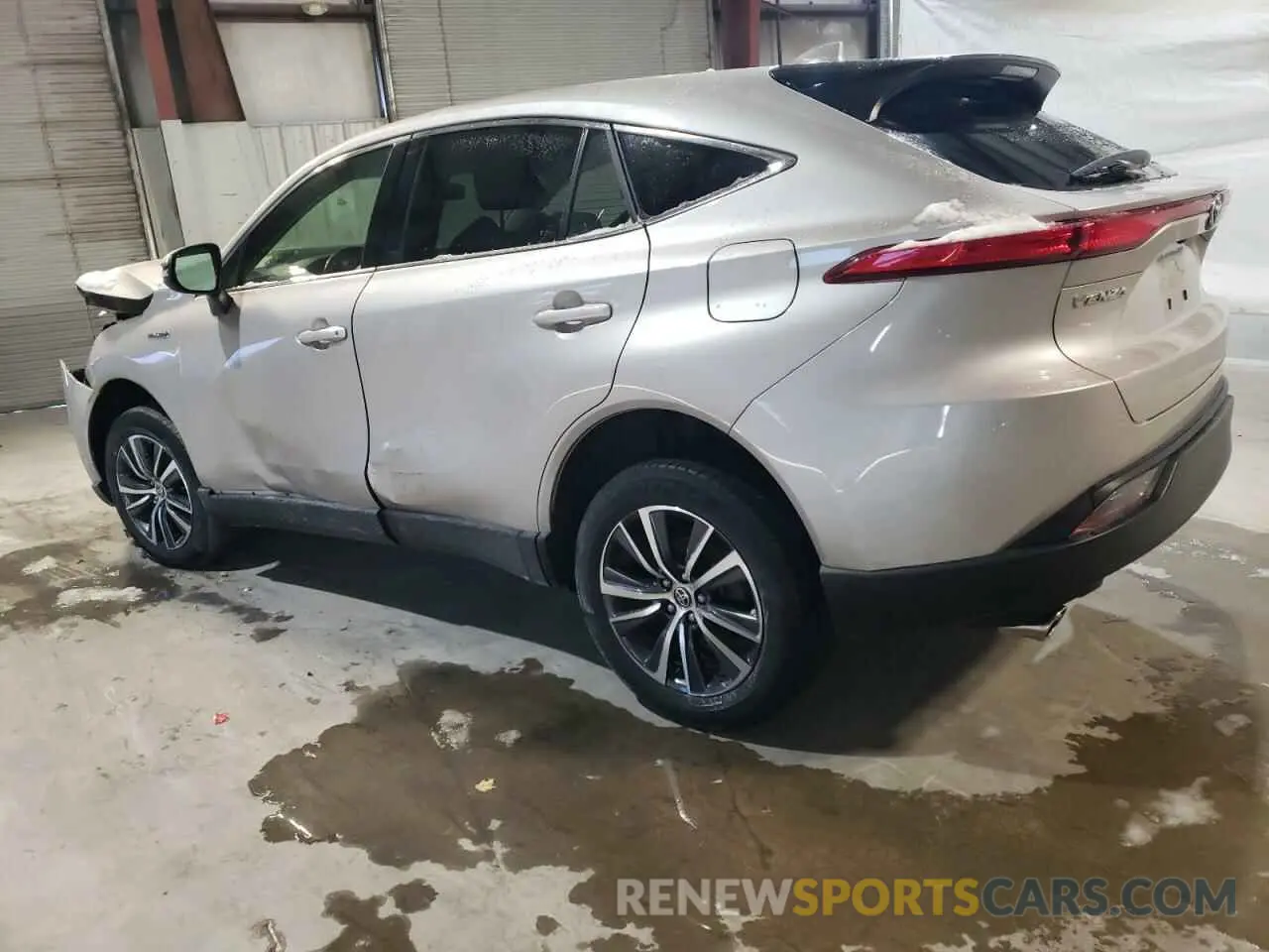 2 Photograph of a damaged car JTEAAAAH1MJ049649 TOYOTA VENZA 2021