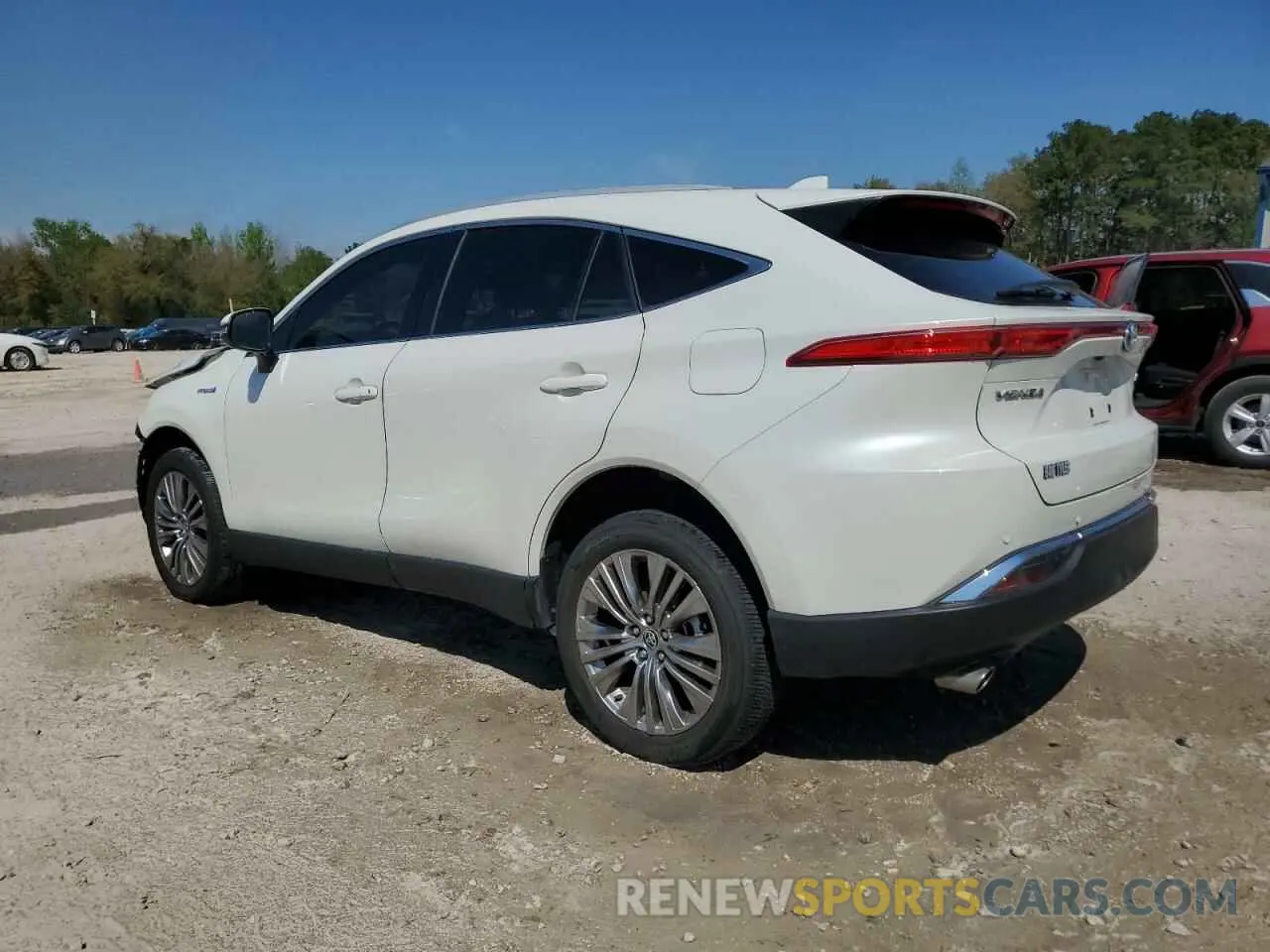 2 Photograph of a damaged car JTEAAAAH1MJ052387 TOYOTA VENZA 2021