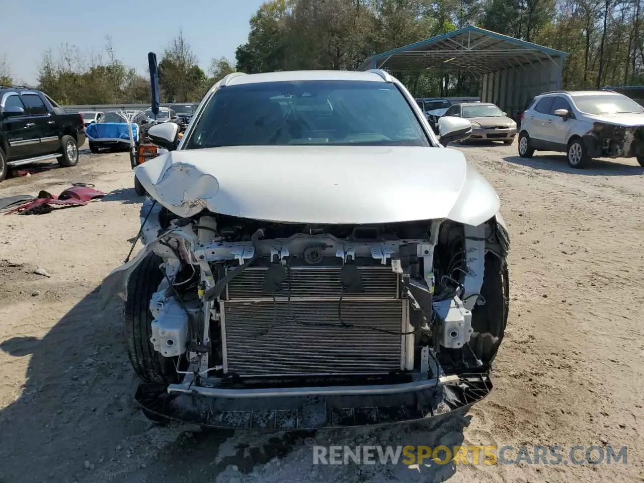 5 Photograph of a damaged car JTEAAAAH1MJ052387 TOYOTA VENZA 2021