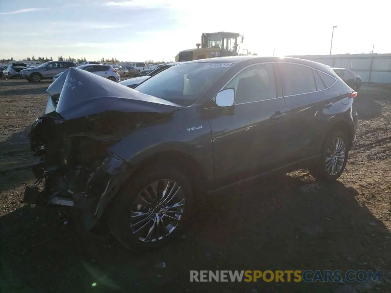1 Photograph of a damaged car JTEAAAAH1MJ067987 TOYOTA VENZA 2021