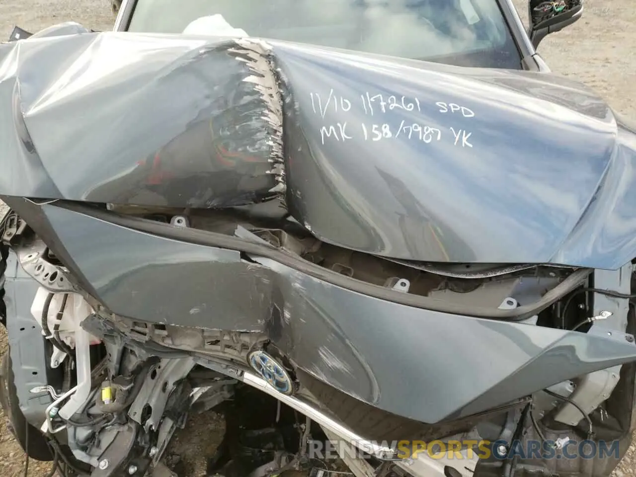 11 Photograph of a damaged car JTEAAAAH1MJ067987 TOYOTA VENZA 2021