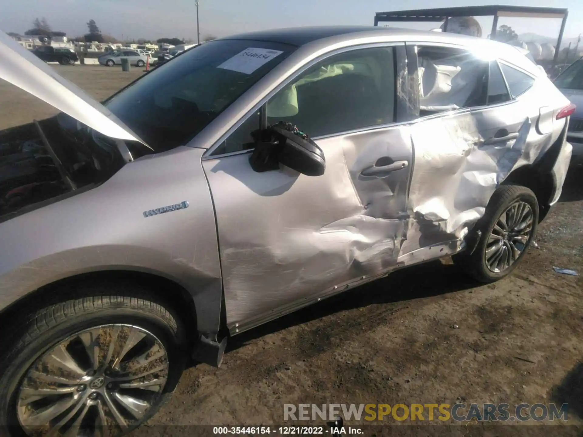 6 Photograph of a damaged car JTEAAAAH1MJ068668 TOYOTA VENZA 2021