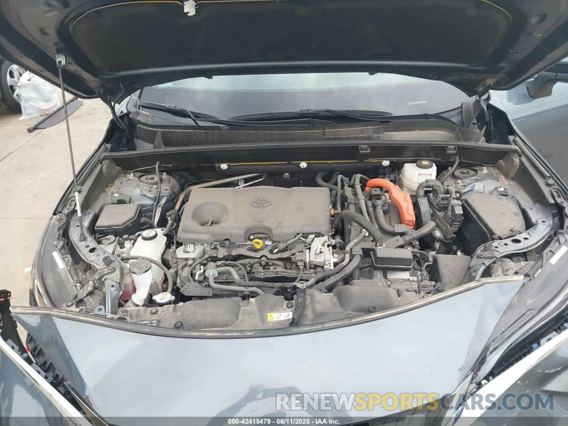 10 Photograph of a damaged car JTEAAAAH1MJ072400 TOYOTA VENZA 2021