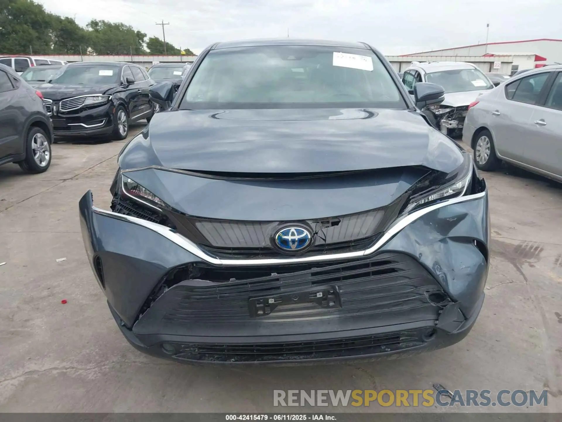 6 Photograph of a damaged car JTEAAAAH1MJ072400 TOYOTA VENZA 2021