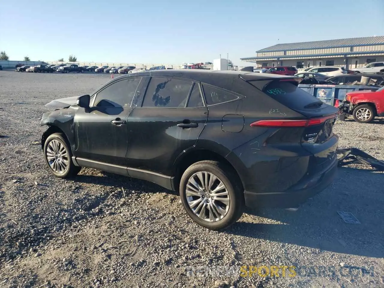 2 Photograph of a damaged car JTEAAAAH1MJ072753 TOYOTA VENZA 2021
