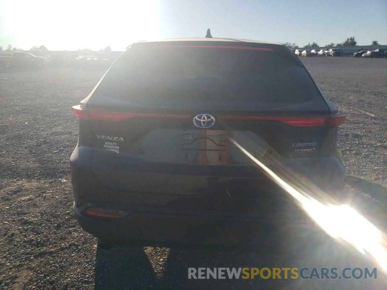 6 Photograph of a damaged car JTEAAAAH1MJ072753 TOYOTA VENZA 2021